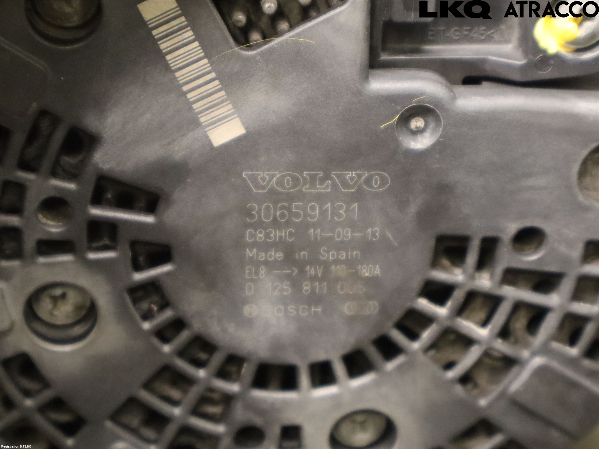 Volvo V70 08-13 Dynamo
