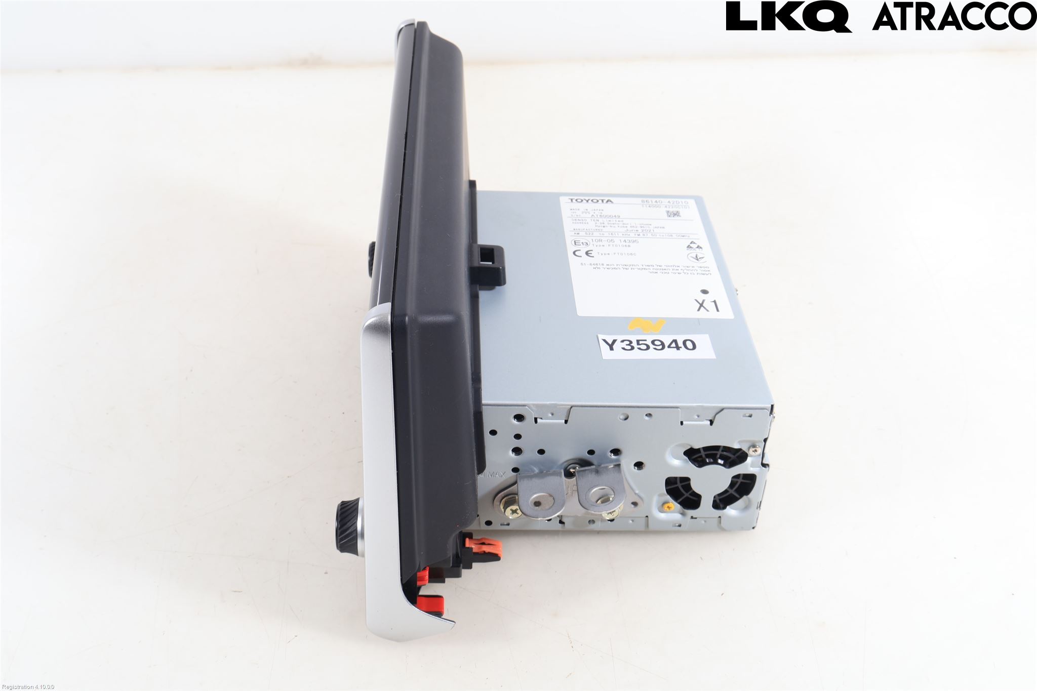Toyota RAV4 19- Stereo Radio Med Cd