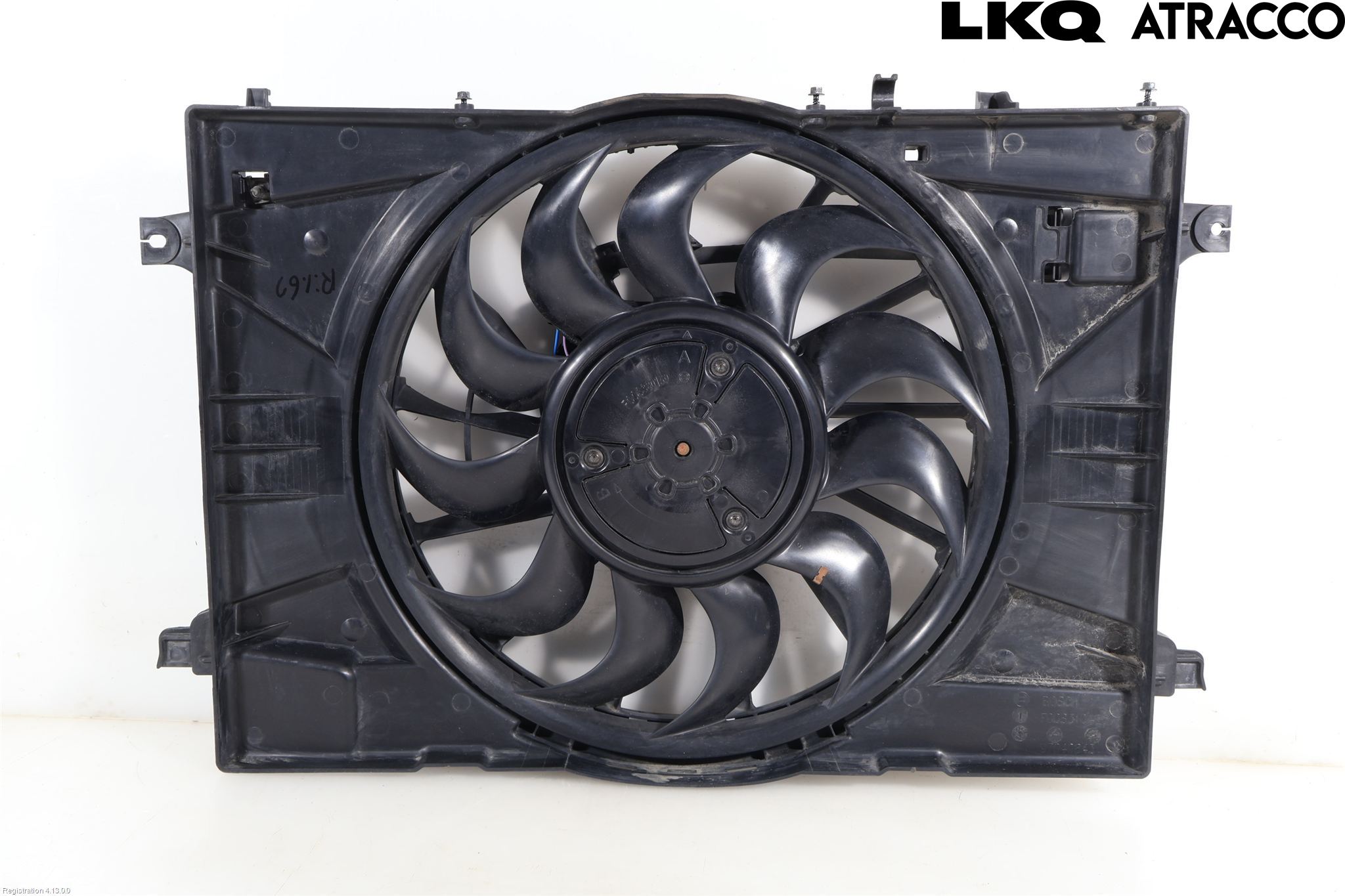 Kia NIRO (DE) 17-22 Kjølevifte-Radiator Hus-Kåpe