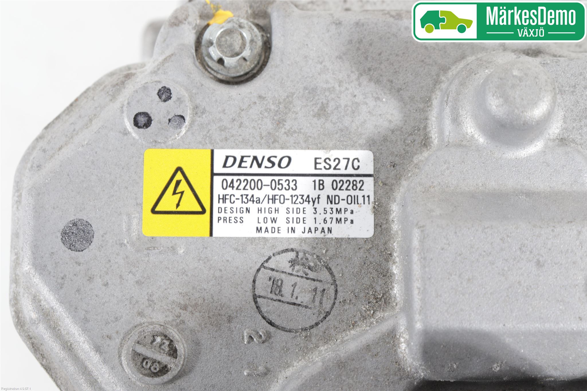 Toyota RAV4 13-18 Varme Ac Kompressor
