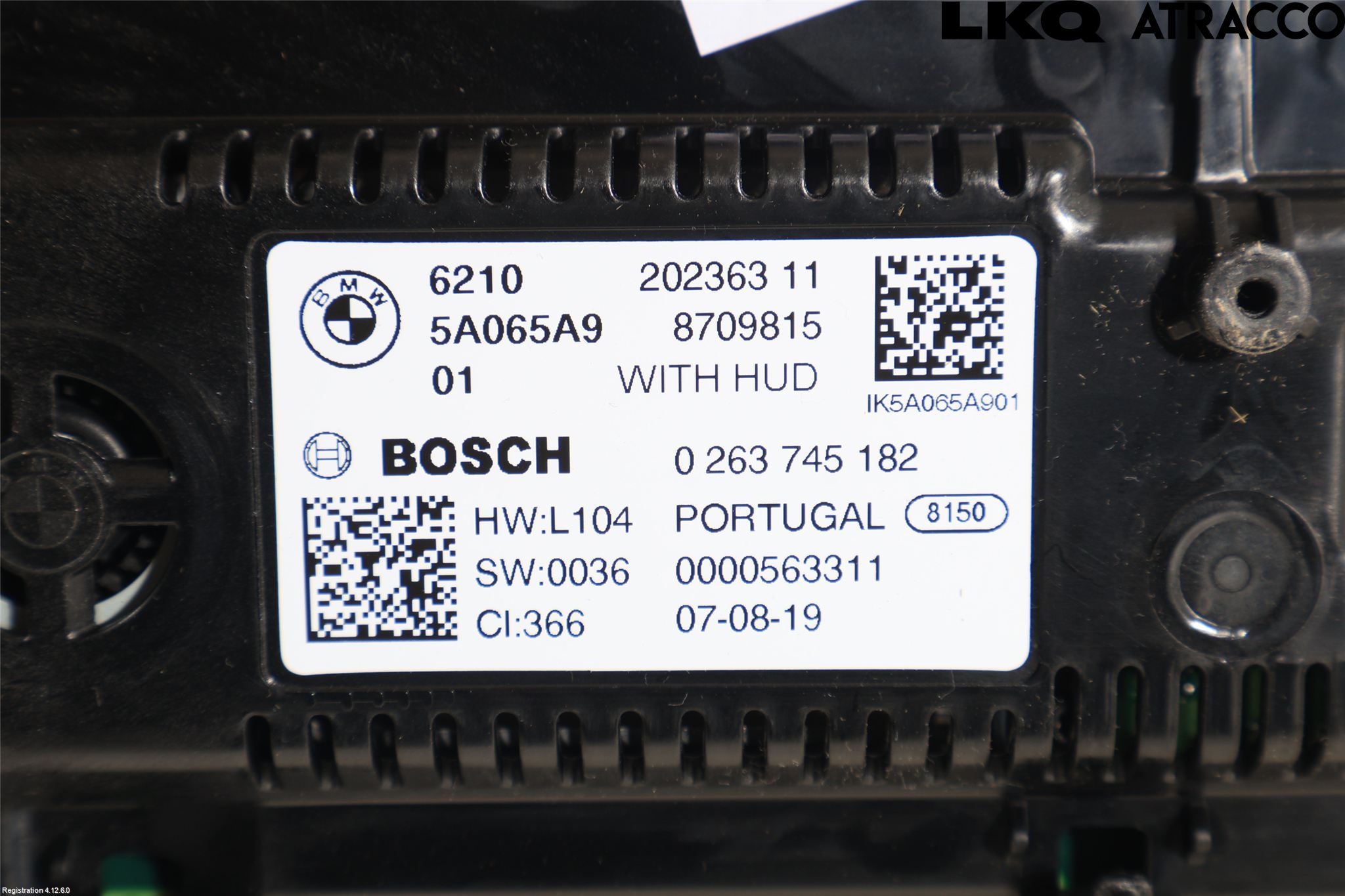 BMW 5 G30/G31/F90 17-23 Instr Kombinert