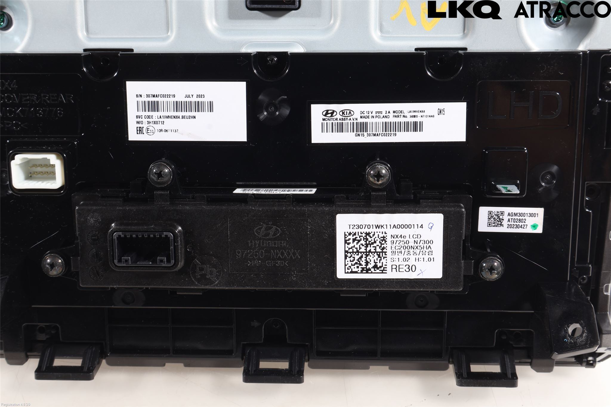Hyundai TUCSON 05- Varme Ac Betjening-Display