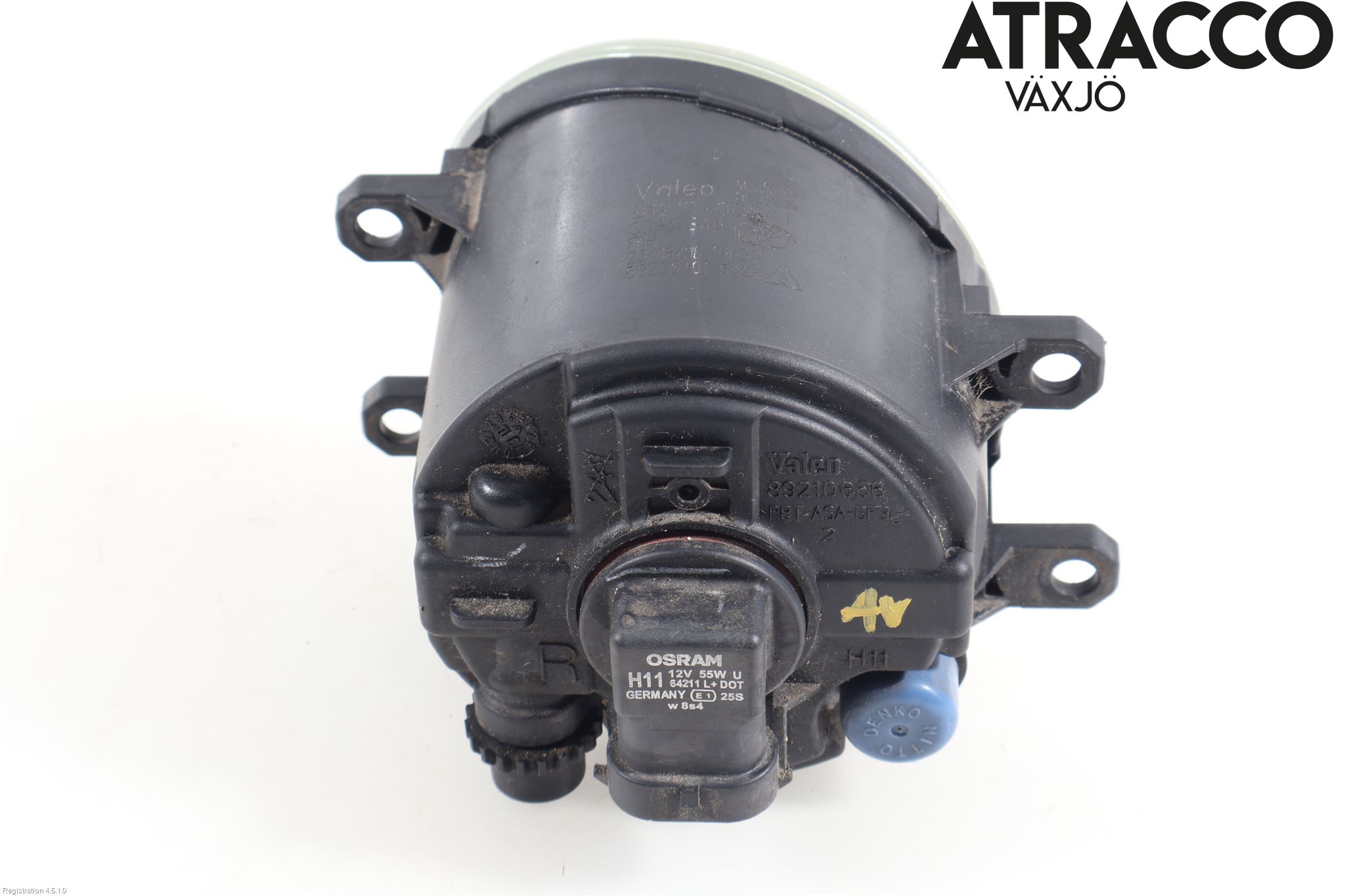 Toyota AURIS 07-09 Frontlykt-Kurve-Tåkelys