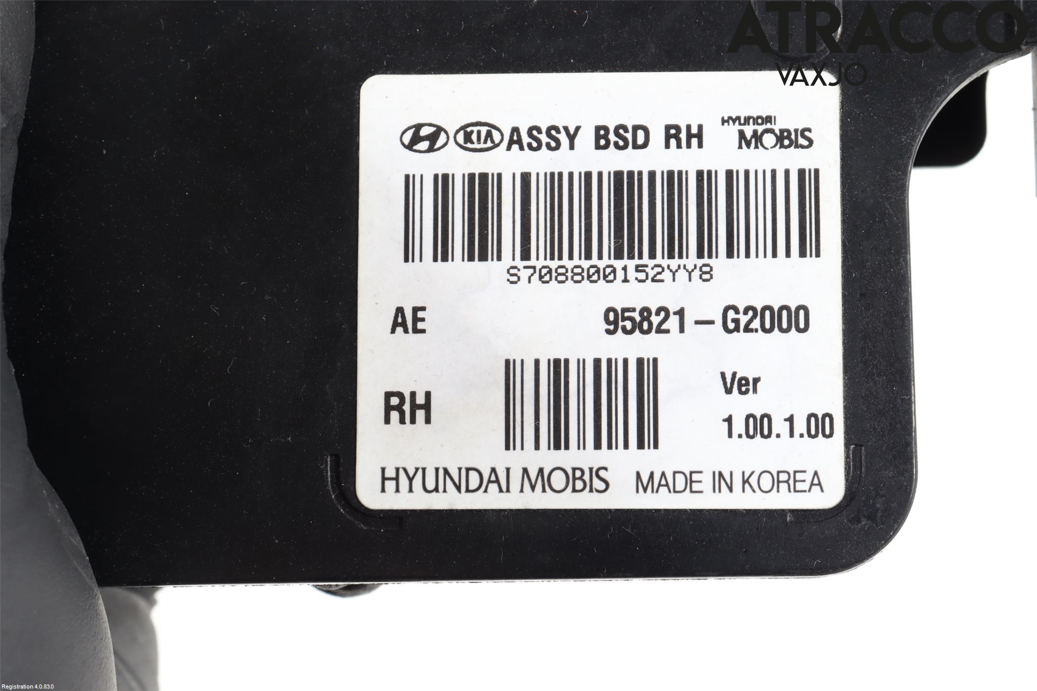 Hyundai IONIQ AE 17-22 Sensor Kollisjonsbeskyttelse