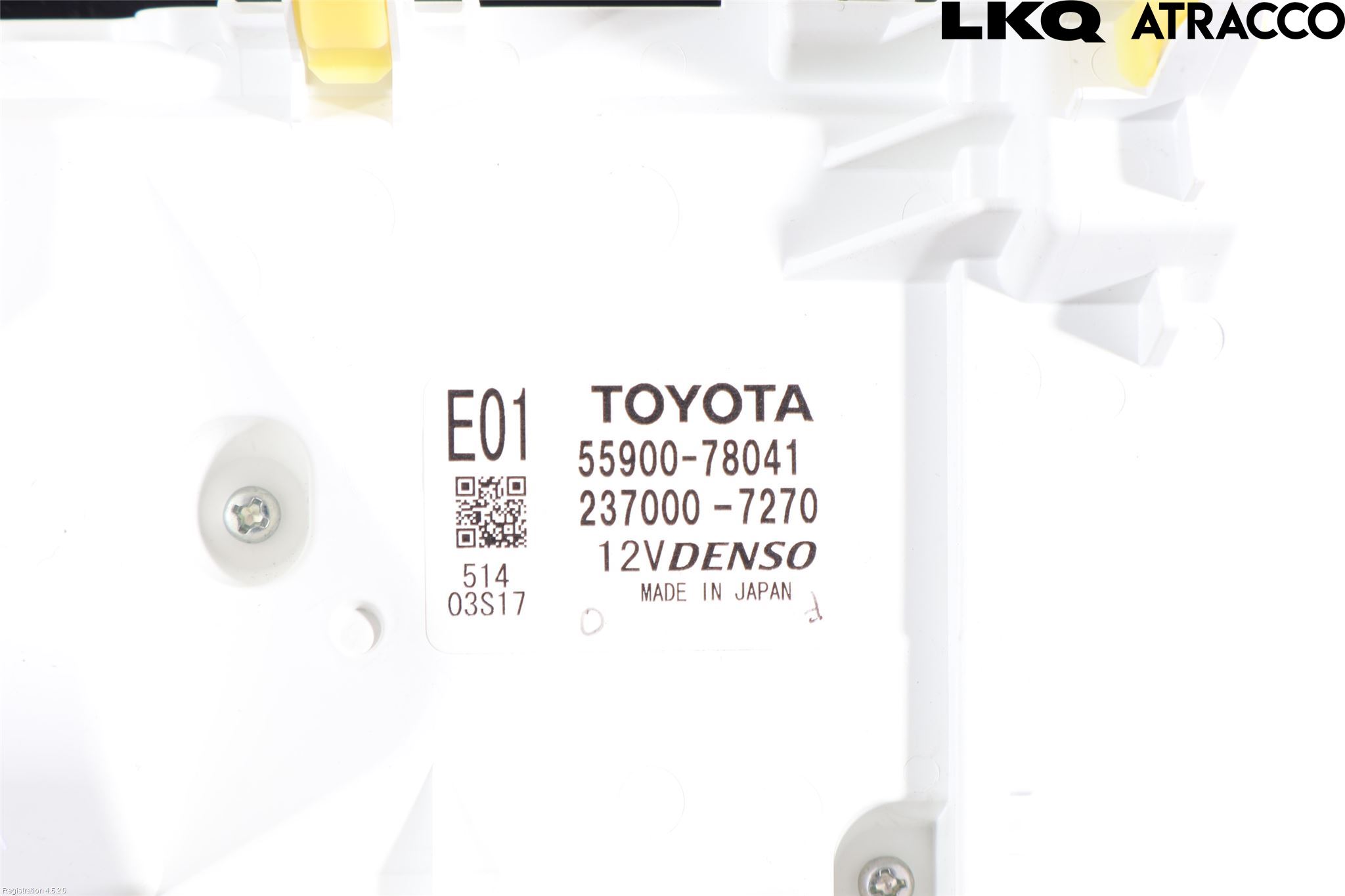Lexus NX 300h 15-21 Varme Ac Betjening-Display