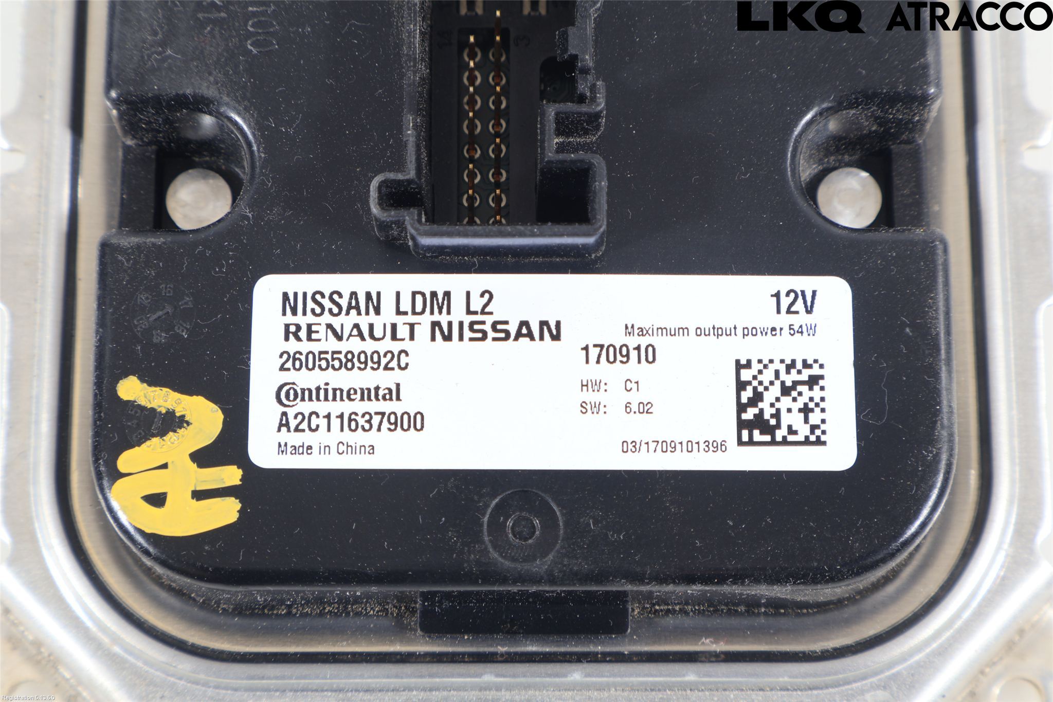 Nissan LEAF 18- Styreenhet Xenon