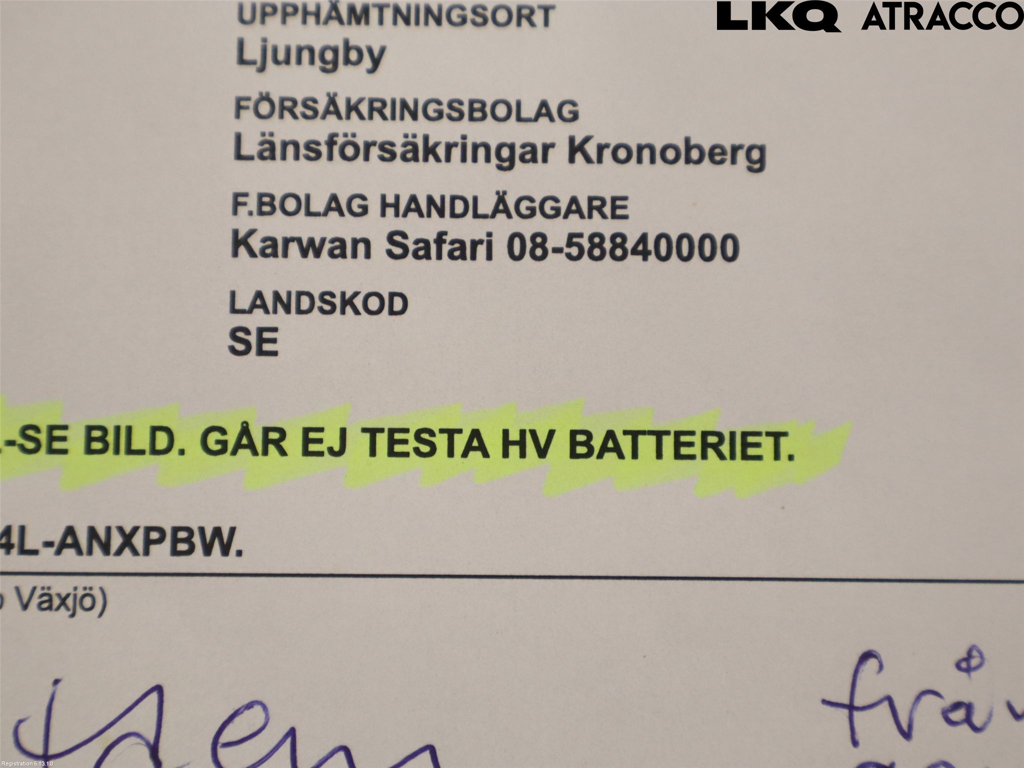 Toyota RAV4 19- Hybrid Batteri