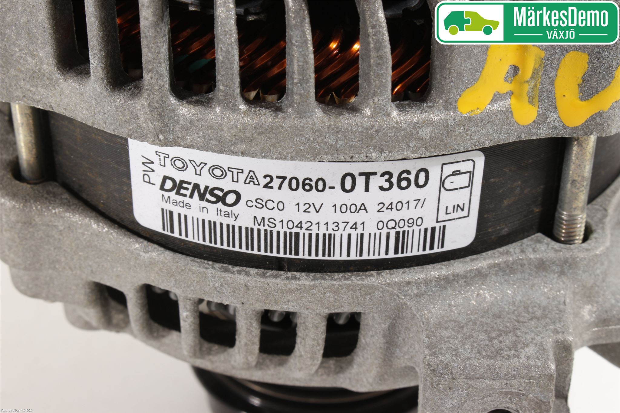 Toyota AVENSIS 16-18 Dynamo