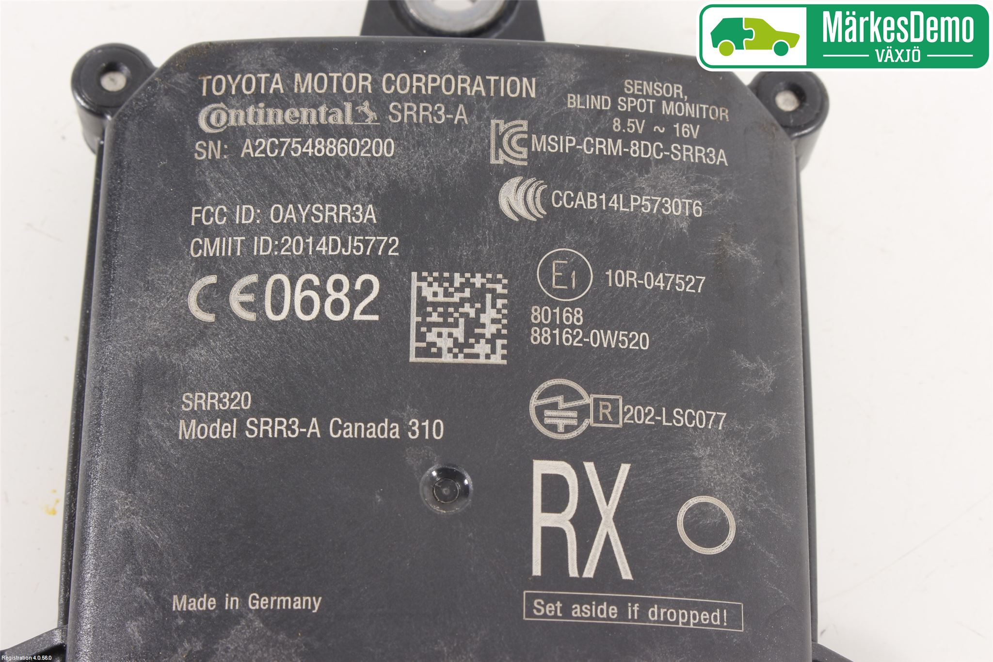 Lexus RX AL20 16-22 Sensor Kollisjonsbeskyttelse