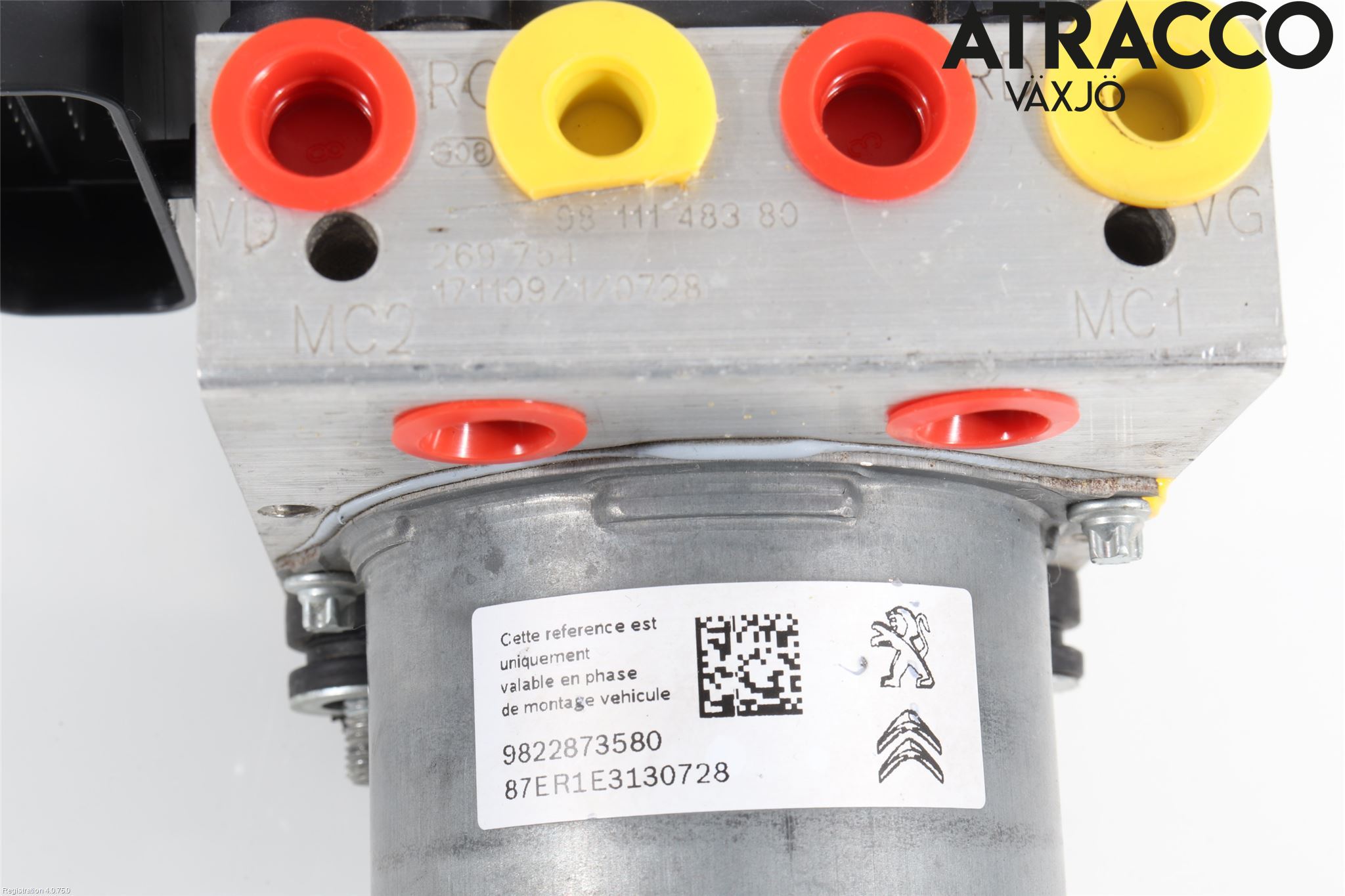 Peugeot PARTNER 16-18 Abs Hydraulikkaggregat