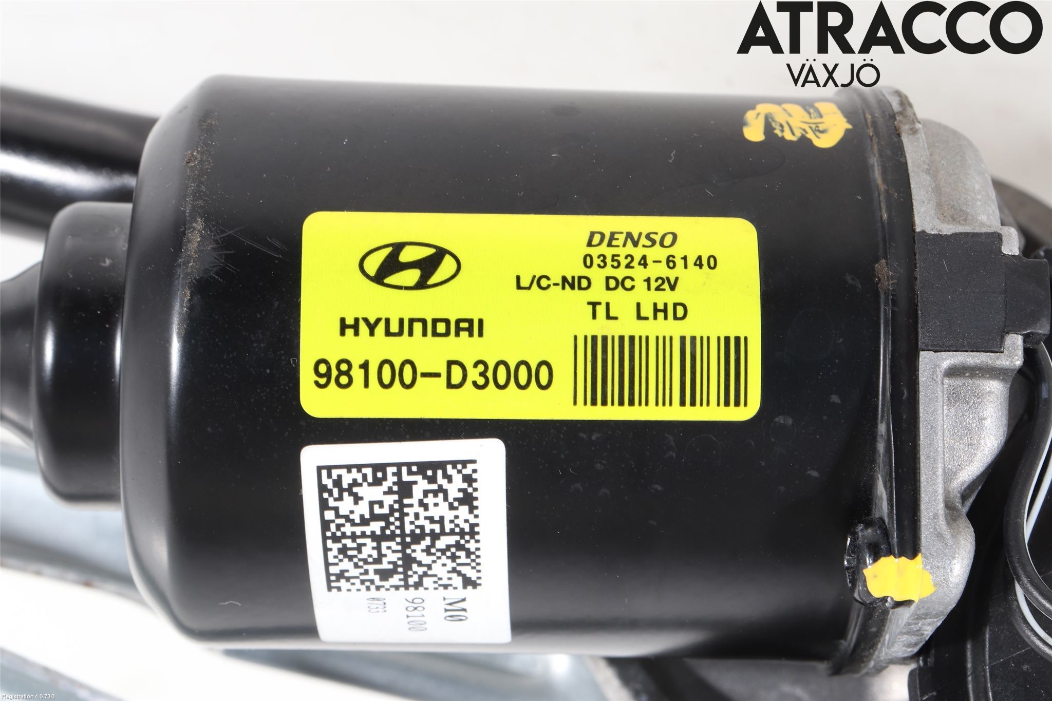 Hyundai TUCSON 05- Viskeroverføring Frontrute