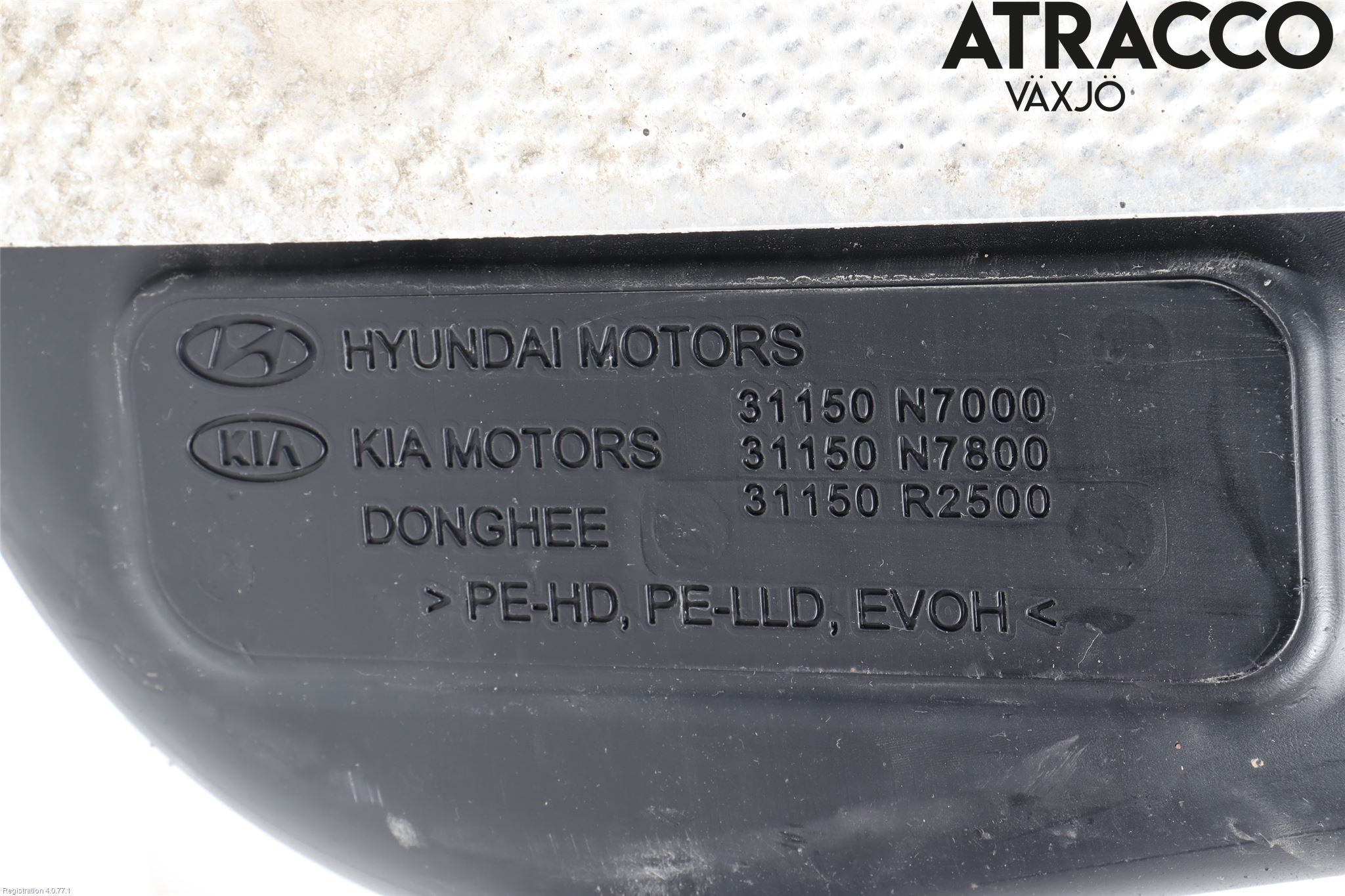 Hyundai TUCSON 05- Drivstofftank Innsprøytning