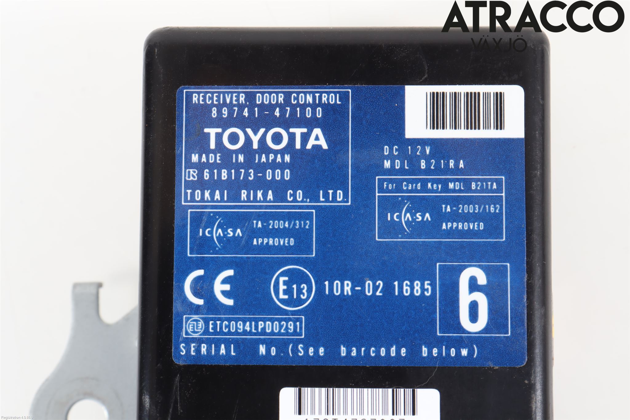 Toyota PRIUS NWH20 04-08 Styreenhet Dør