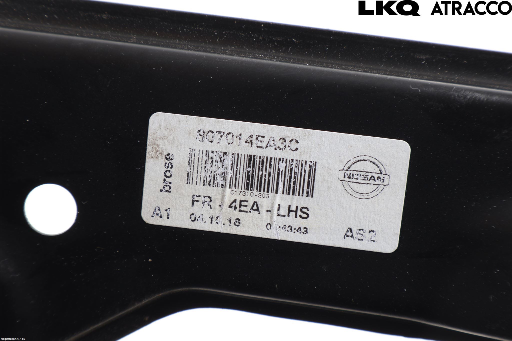 Nissan QASHQAI 14-17 Vindusheis El Komp