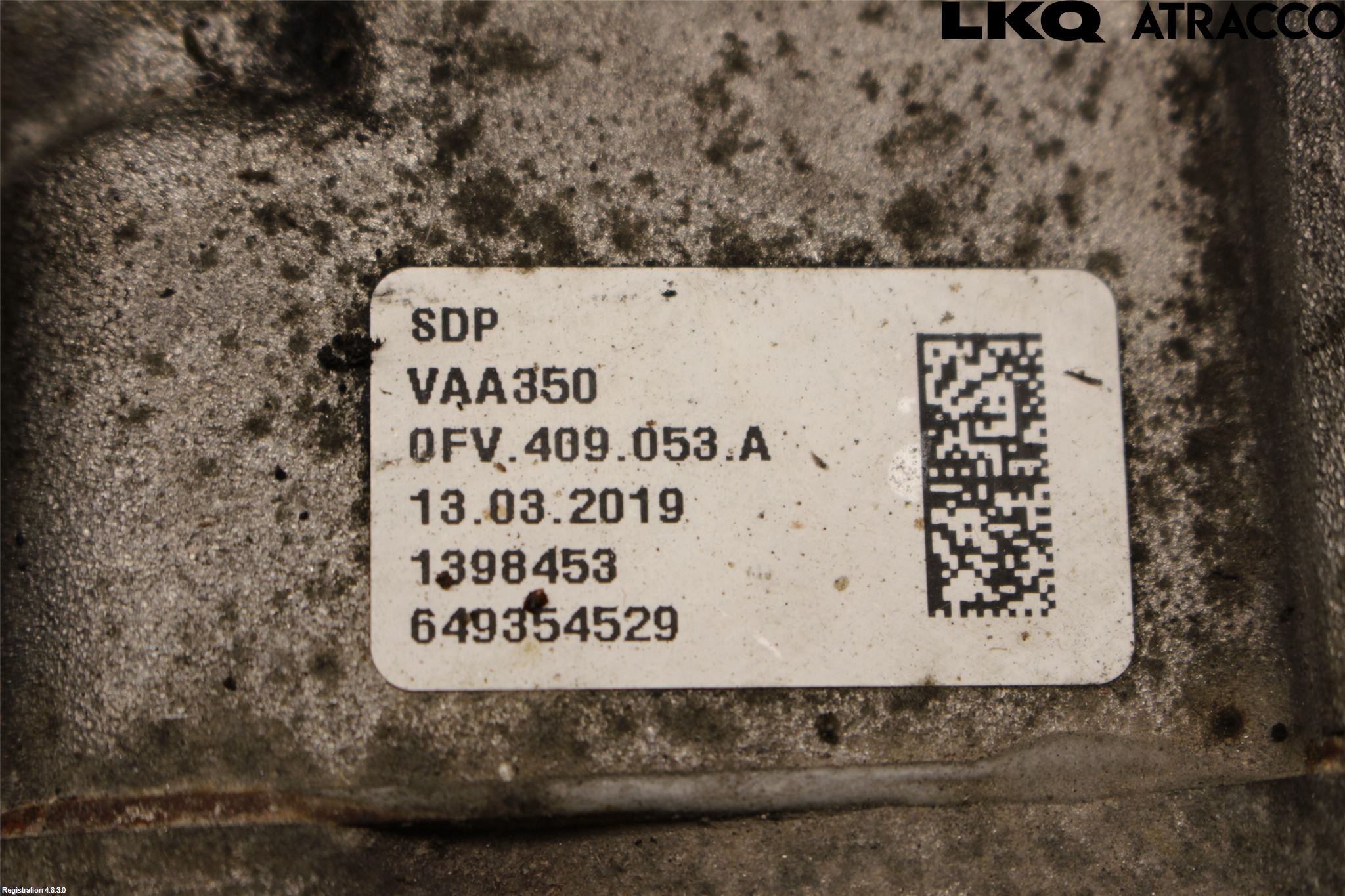 Volkswagen VW CADDY 16-20 Gearkasse Fordelingskasse