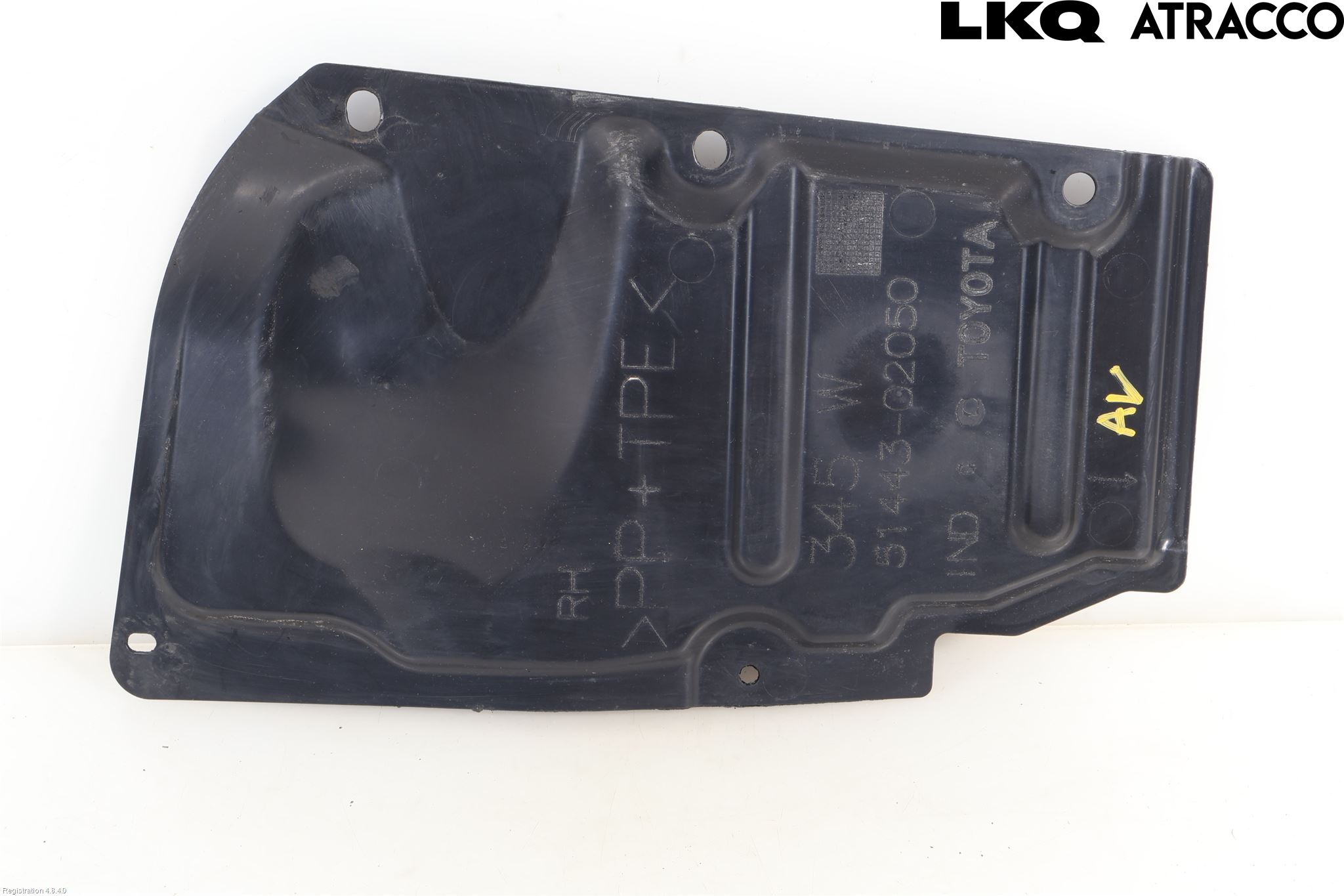 Toyota AURIS 13-19 Bunnplate U Motor-Gear-Dørk