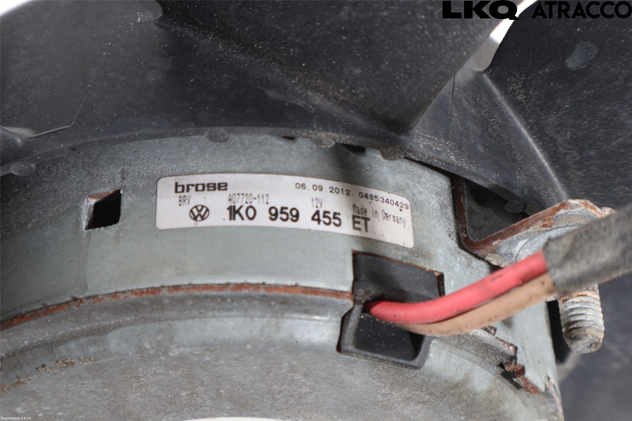 Volkswagen VW PASSAT 11-14 Kjølevifte Elektrisk