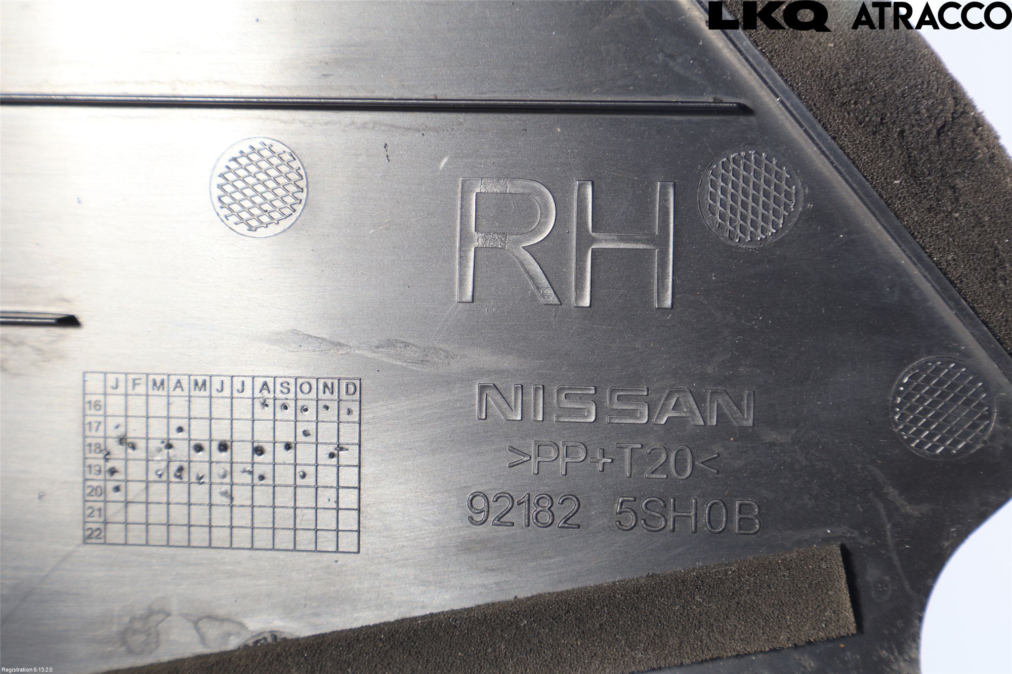 Nissan LEAF 18- Luftstyring Front