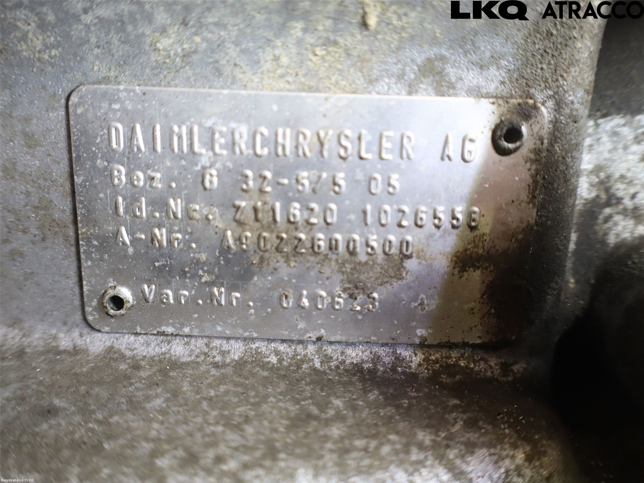 Mercedes-Benz MB SPRINTER(W901-905) -07 Gearkasse 6 Trinn