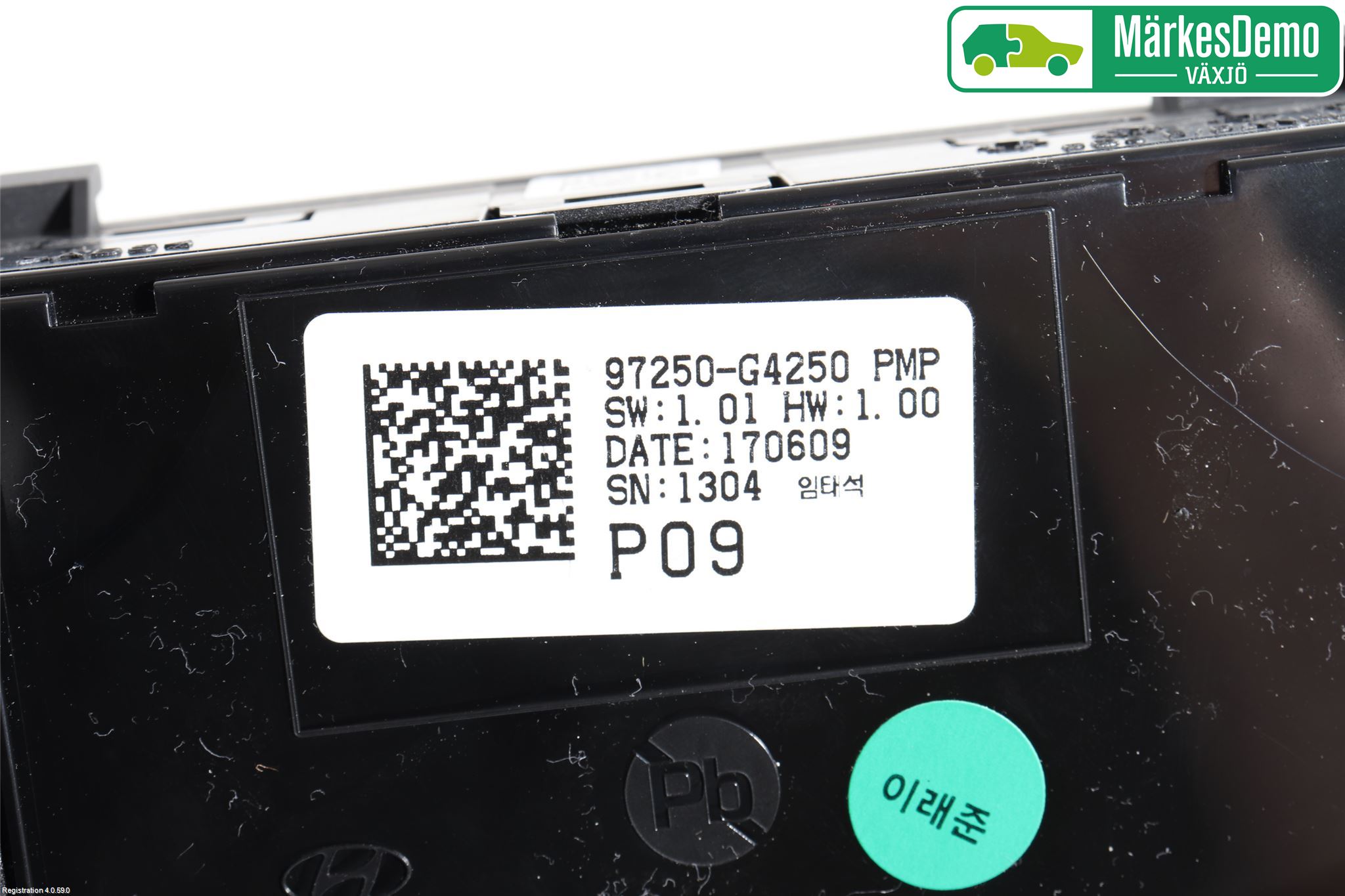 Hyundai i30 PD 17- Varme Ac Betjening-Display