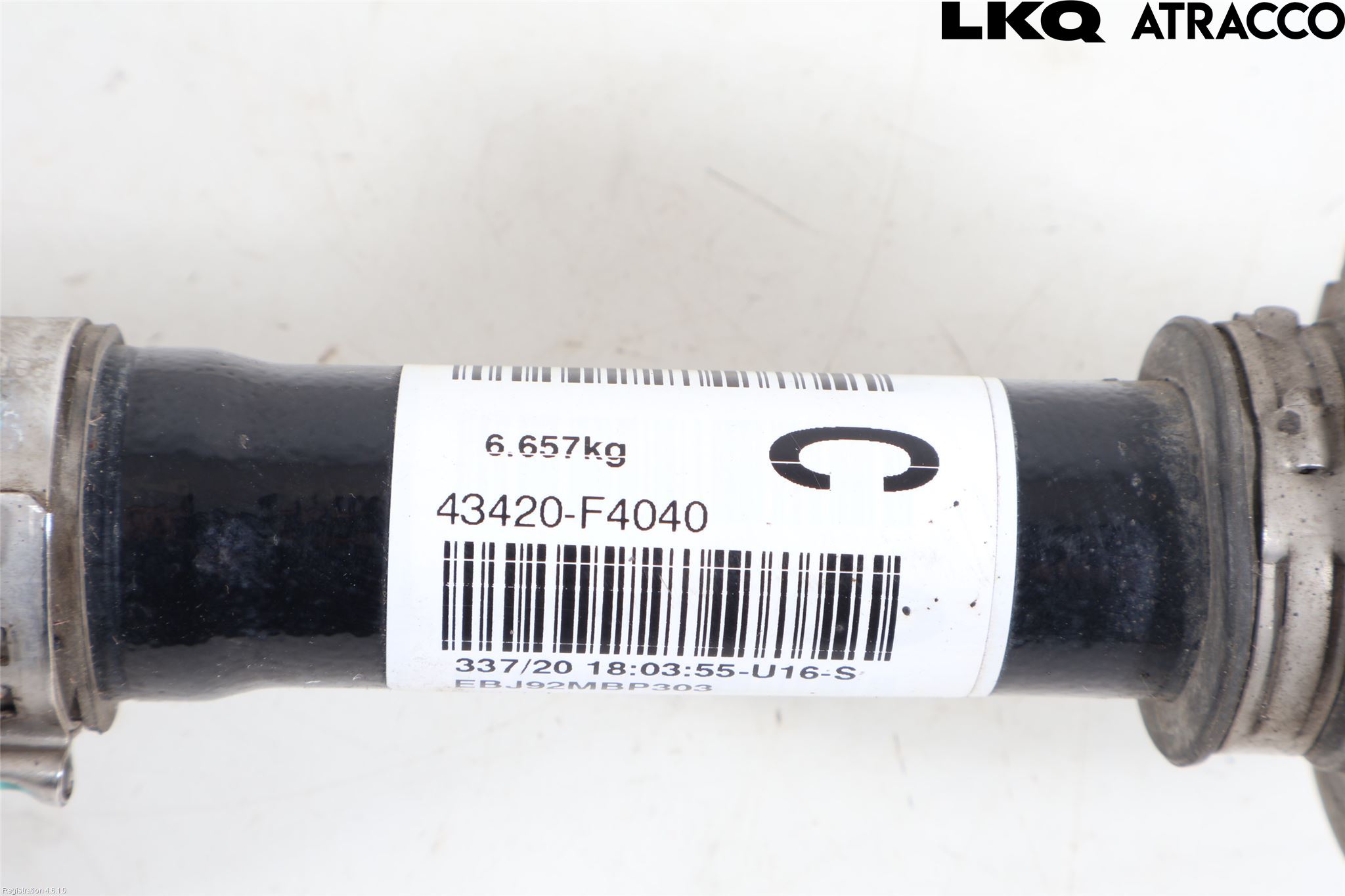 Toyota C-HR 16-23 Drivaksel Foran Kompl Venstre