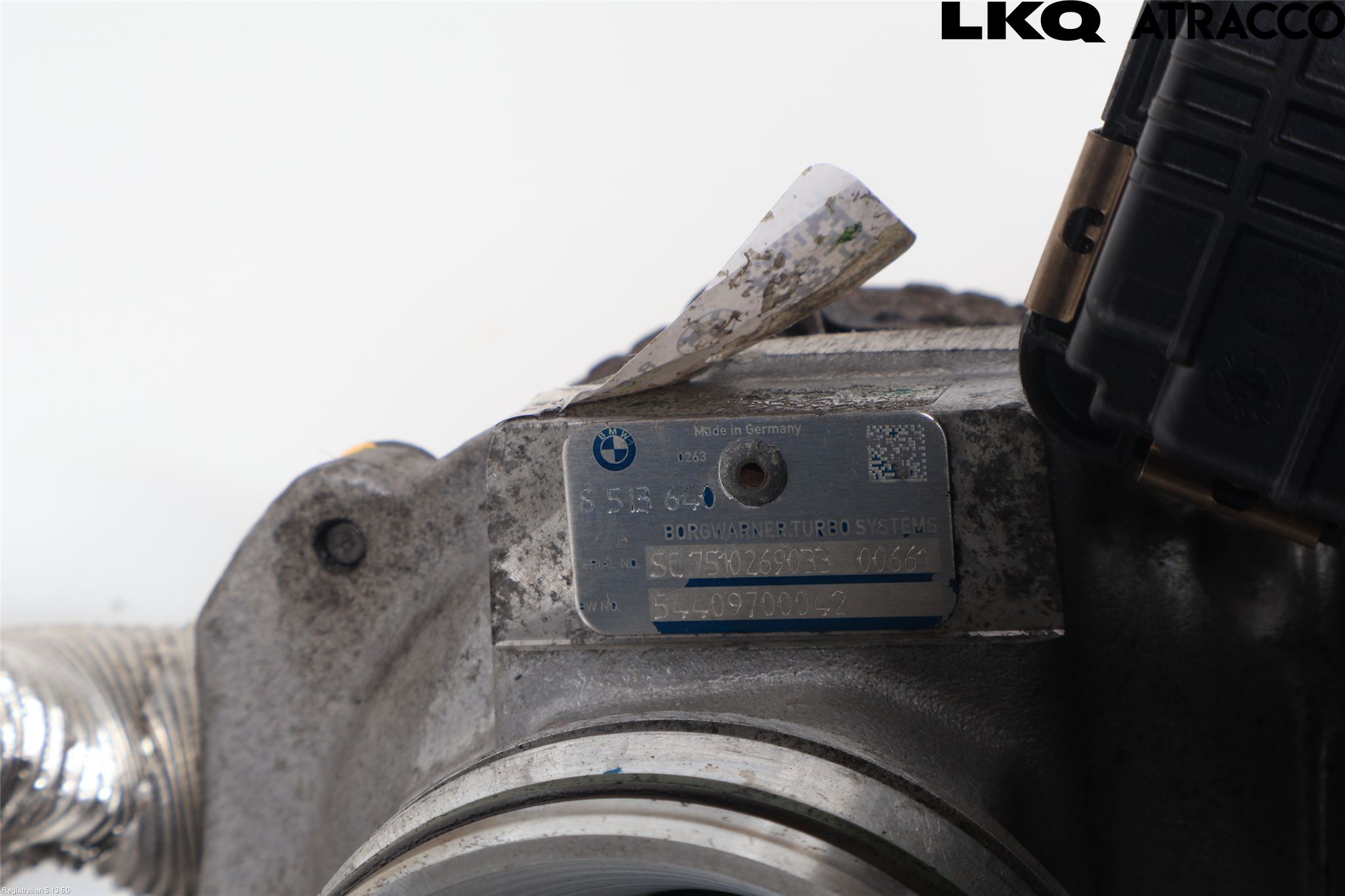 BMW 3 F30/F31/F80 12-19 Turboaggregat
