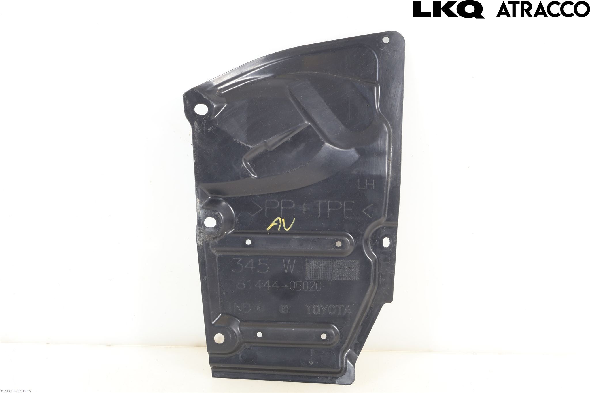 Toyota AURIS 13-19 Bunnplate U Motor-Gear-Dørk