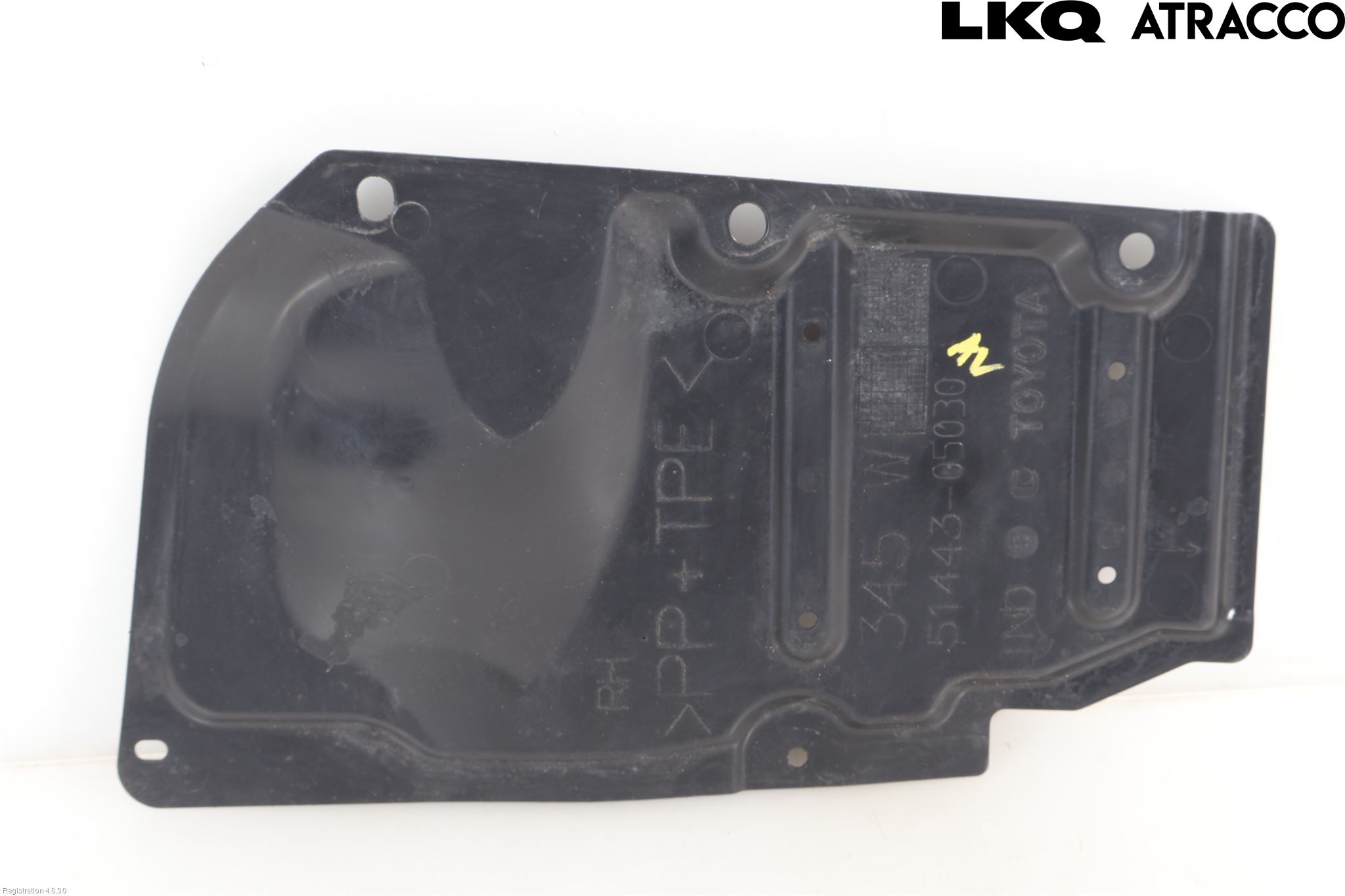 Toyota AURIS 13-19 Bunnplate U Motor-Gear-Dørk