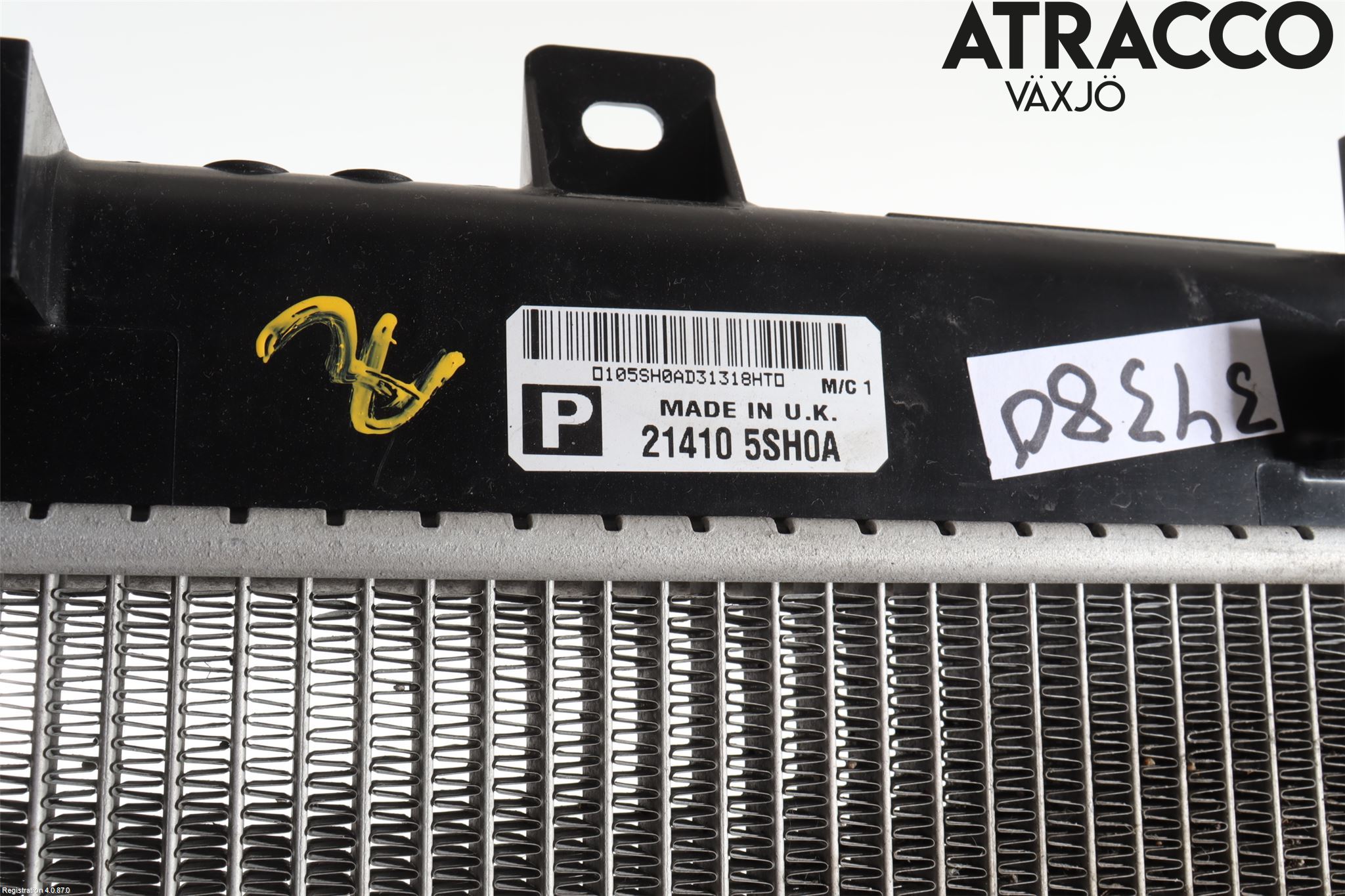 Nissan LEAF 18- Radiator Automat