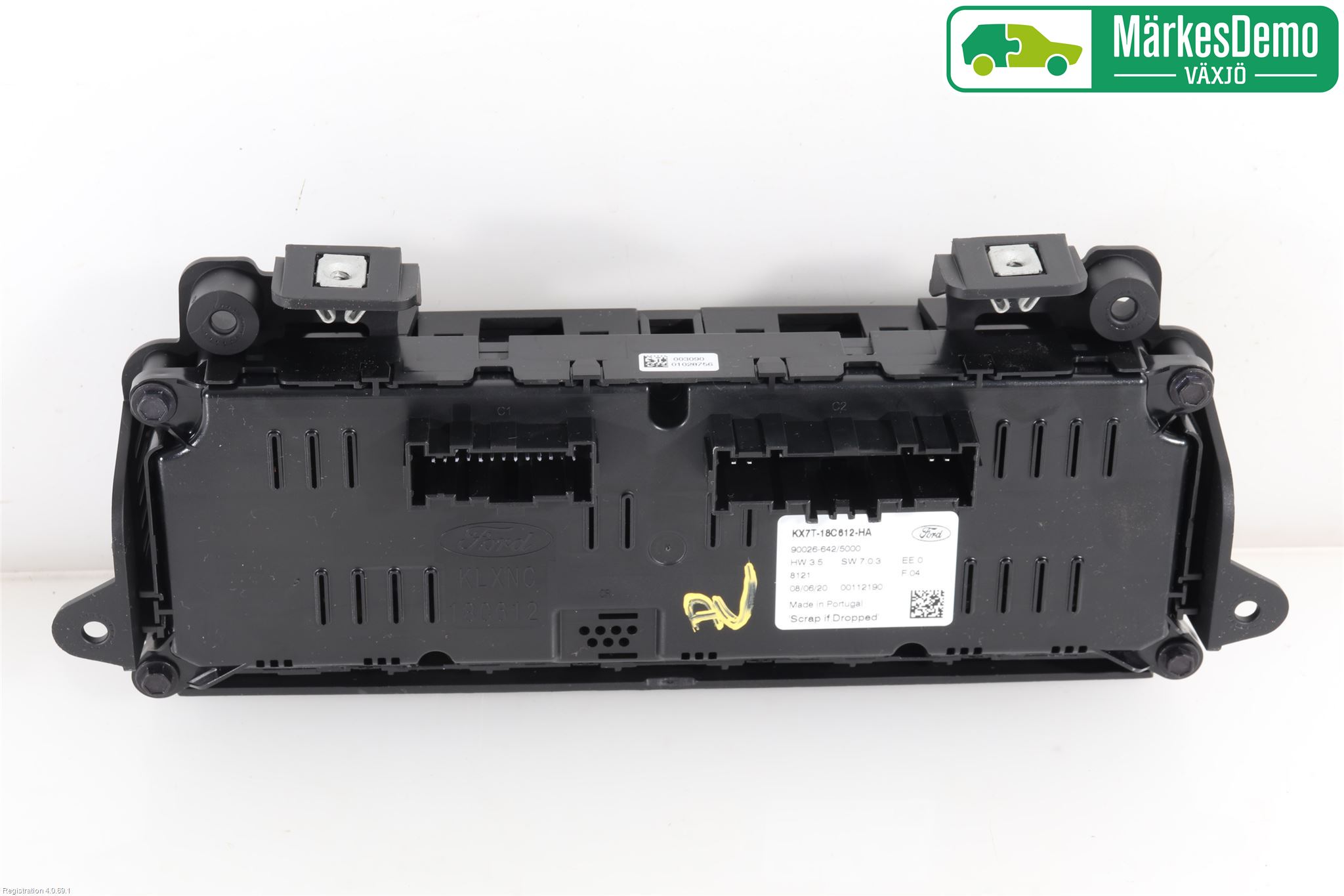 Ford FOCUS 19- Varme Ac Betjening-Display