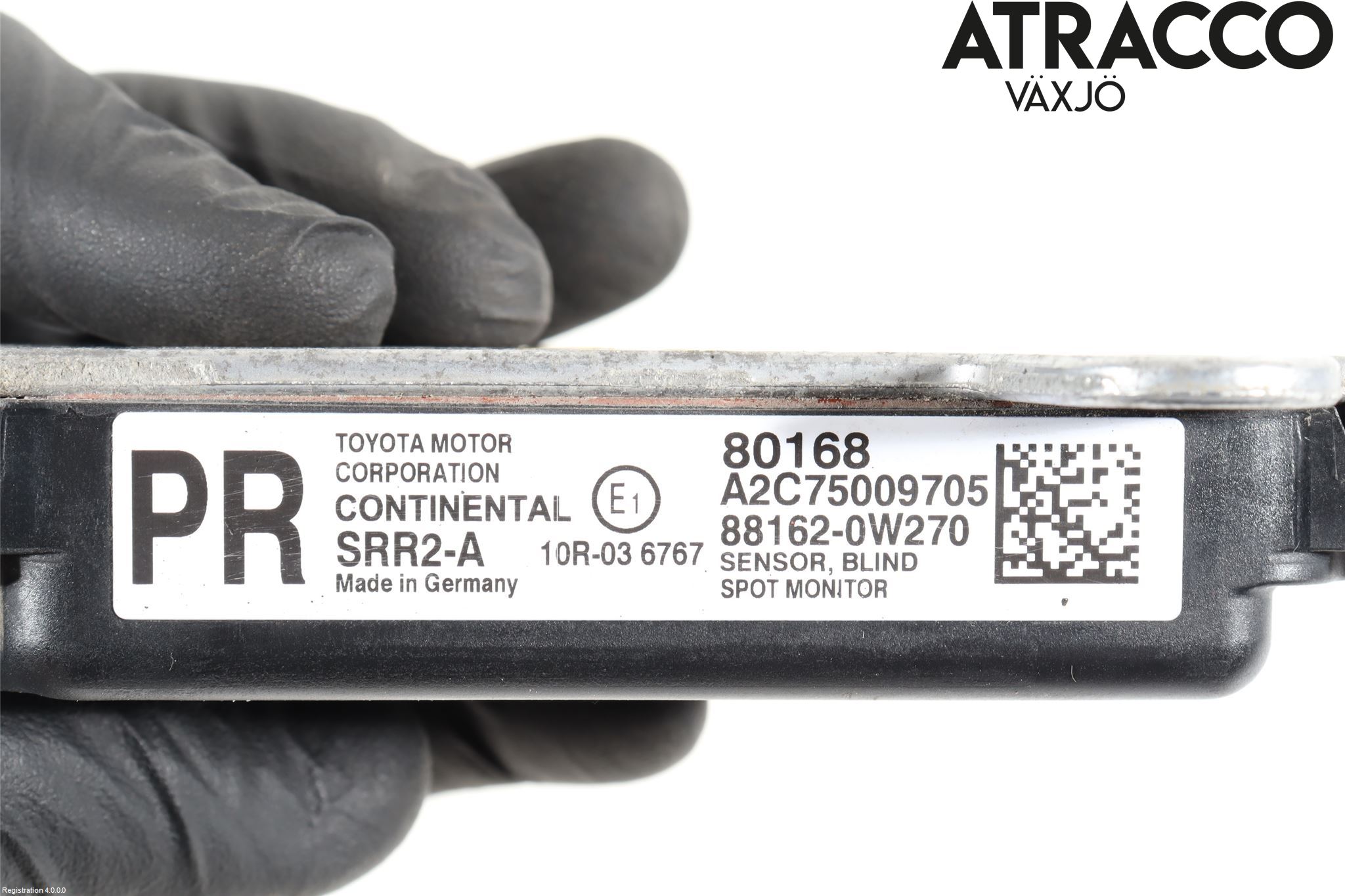 Toyota PRIUS (ZVW50) 16-21 Sensor Kollisjonsbeskyttelse