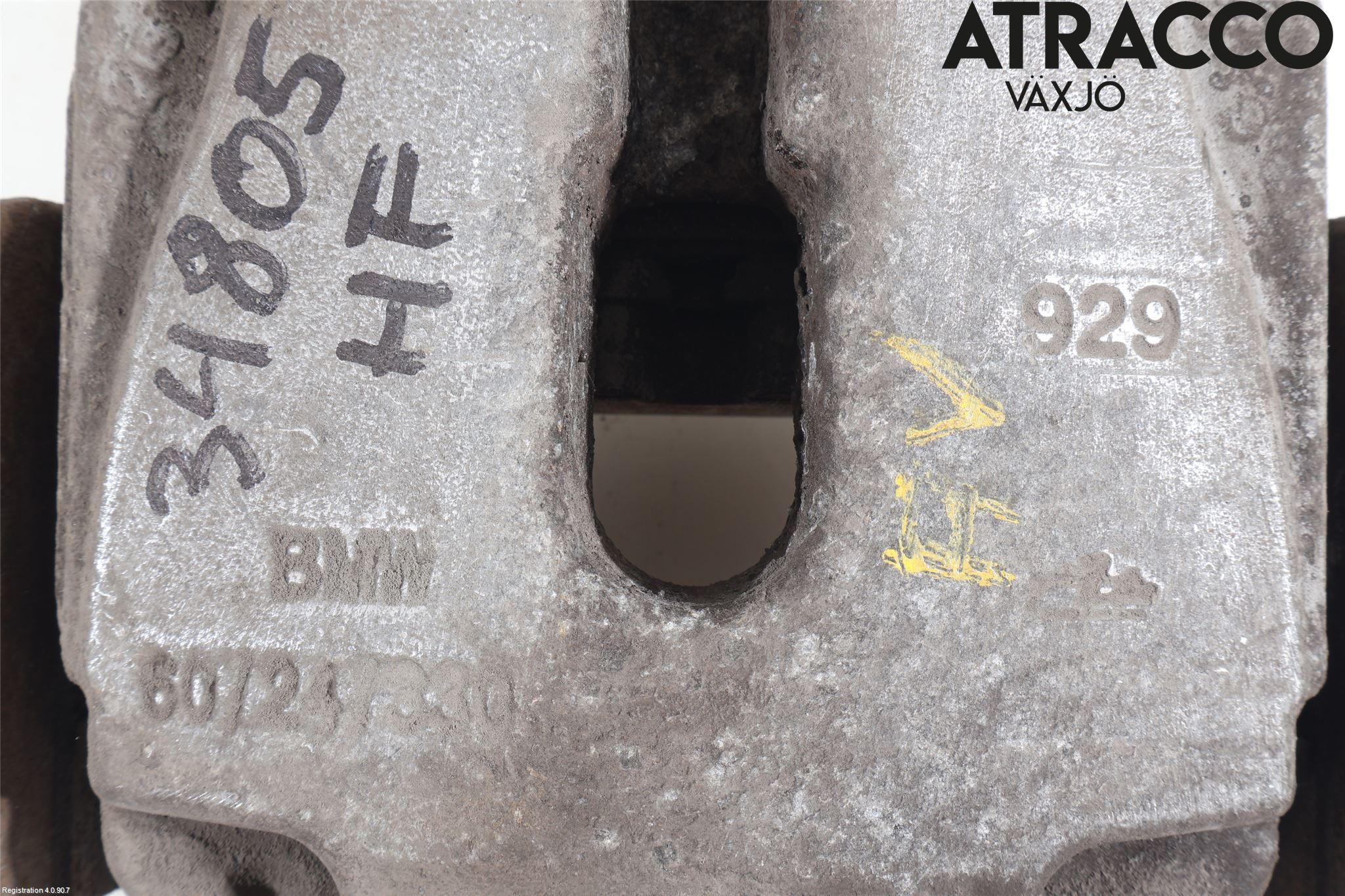 BMW 5 F10/F11/F18 09-17 Bremsecaliper Foran Høyre