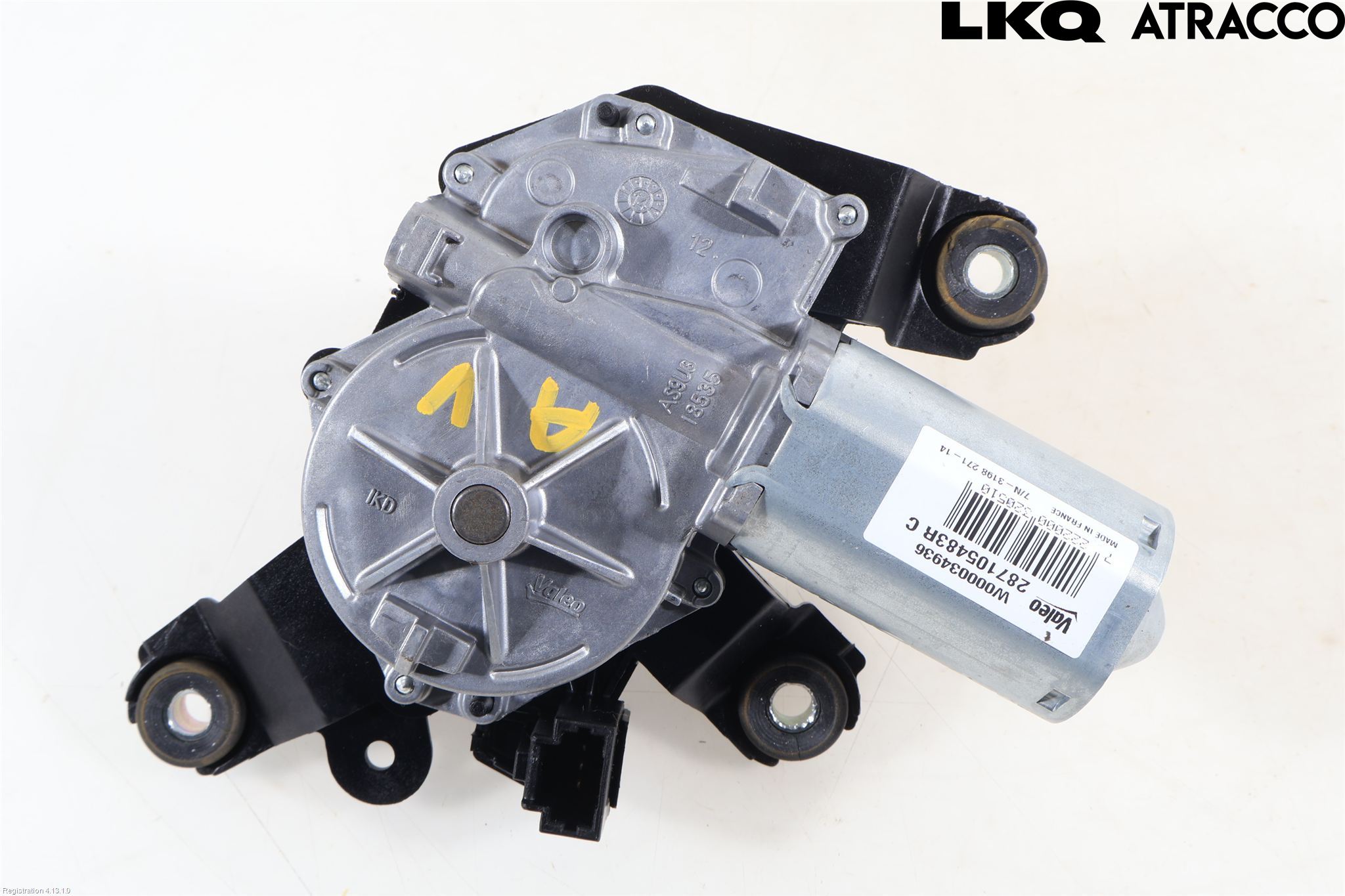 Renault CAPTUR 13-19 Viskermotor Bakluke
