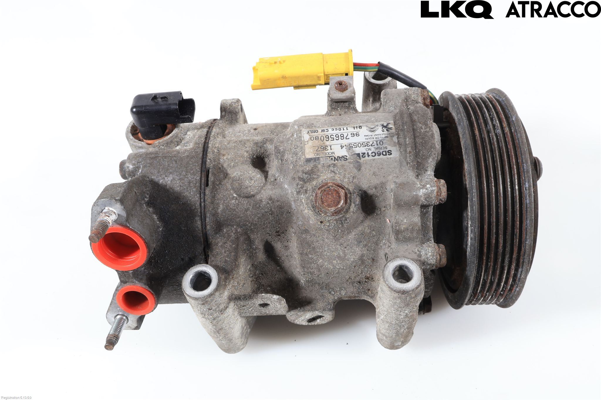Citroen BERLINGO 08-18 Varme Ac Kompressor