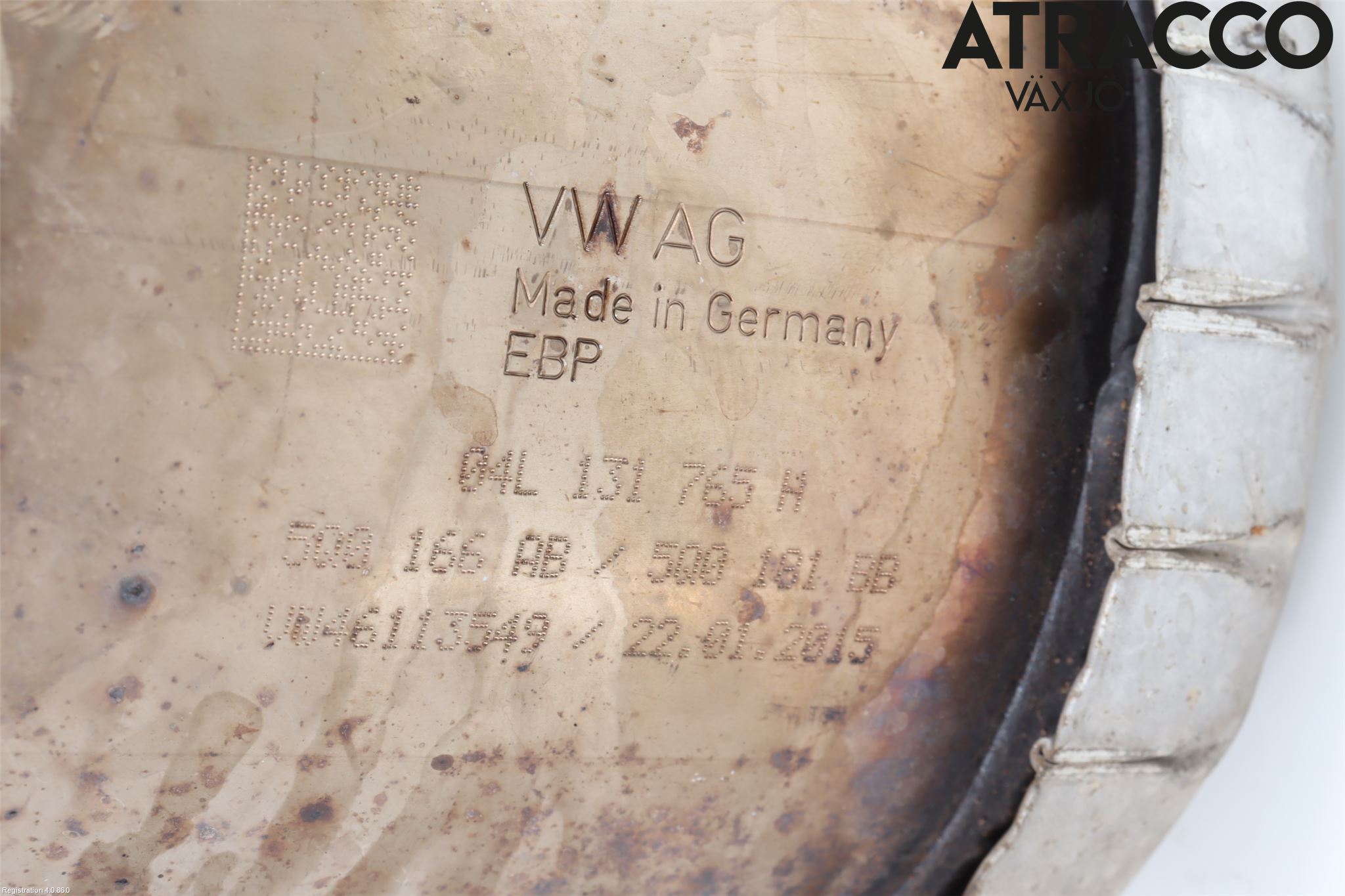 Audi A3/S3 8V 13-20 Eksos Partikketfilter