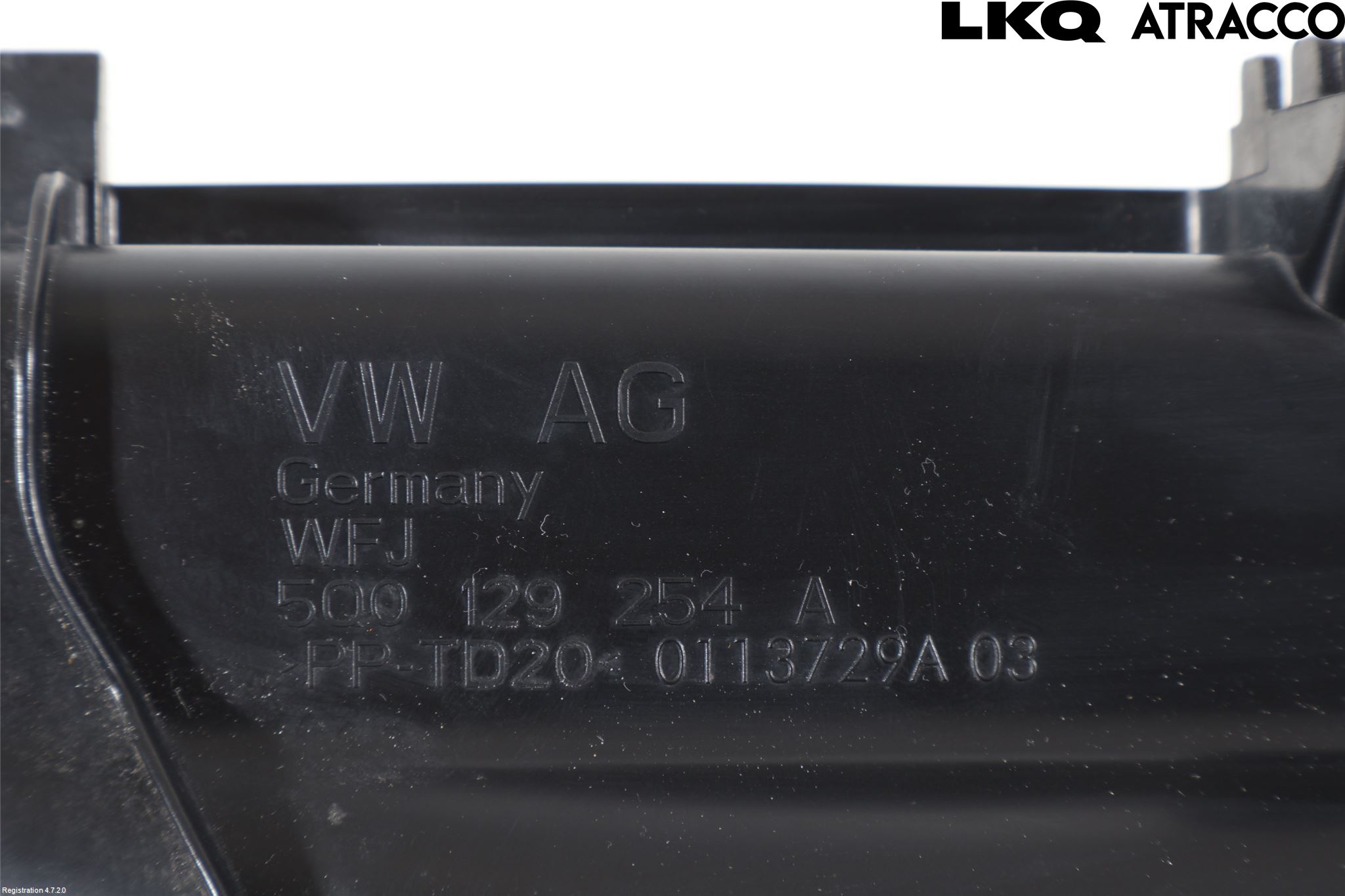 Volkswagen VW GOLF / E-GOLF VII 13-20 Forg-Belg-Rør Mot Luftr