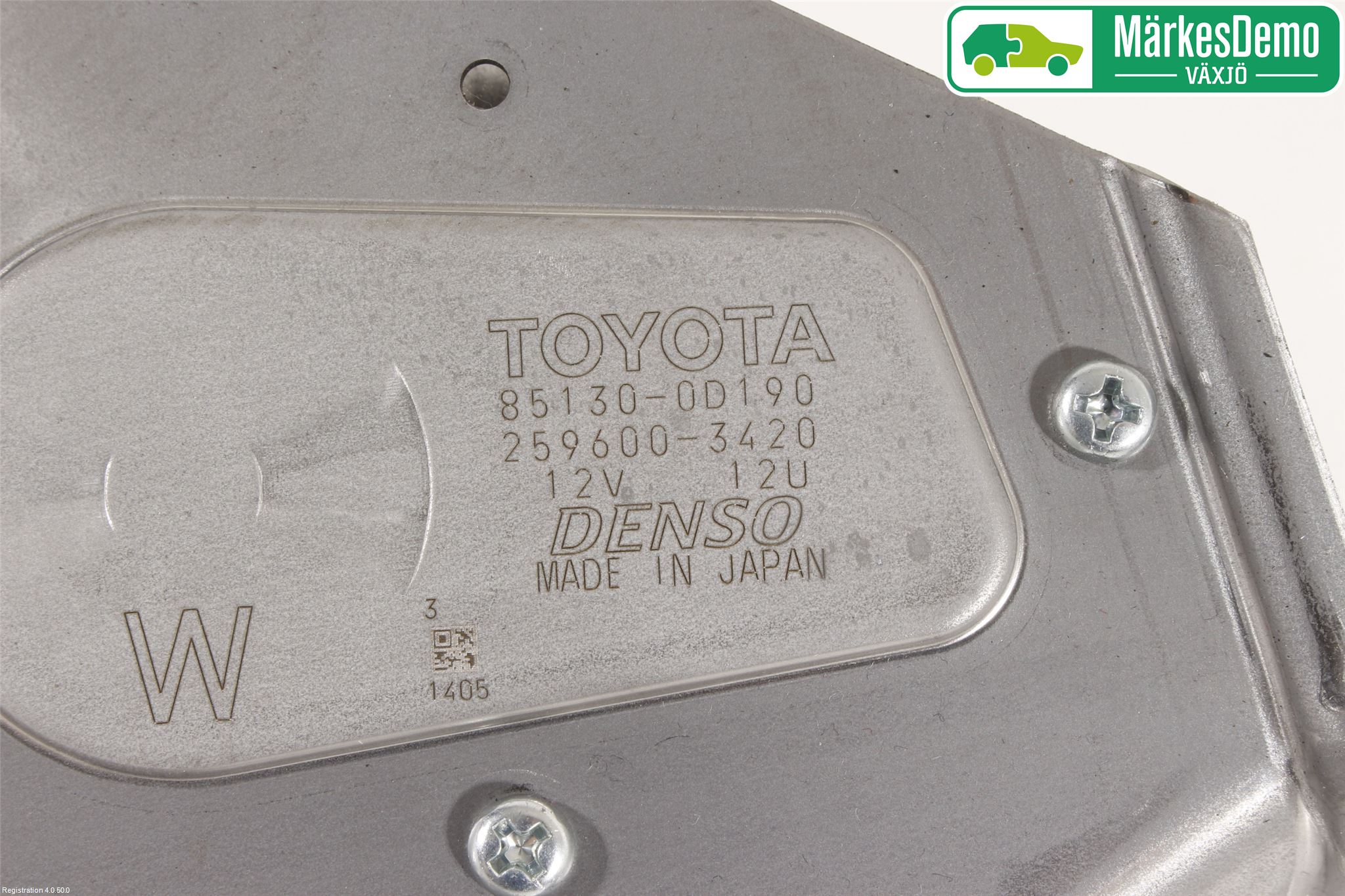 Toyota YARIS XP130 15-20 Viskermotor Bakluke