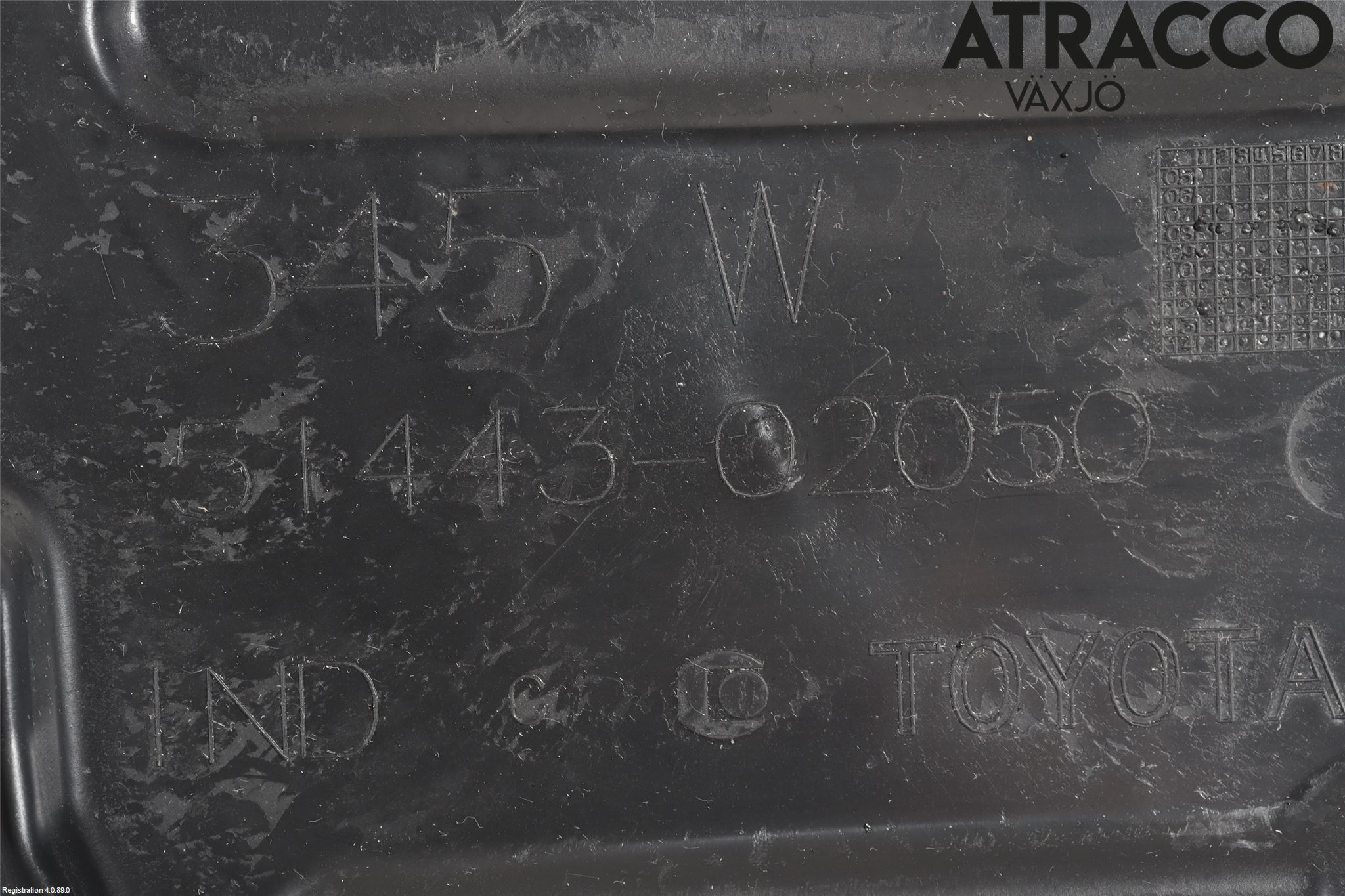 Toyota AURIS 13-19 Bunnplate U Motor-Gear-Dørk