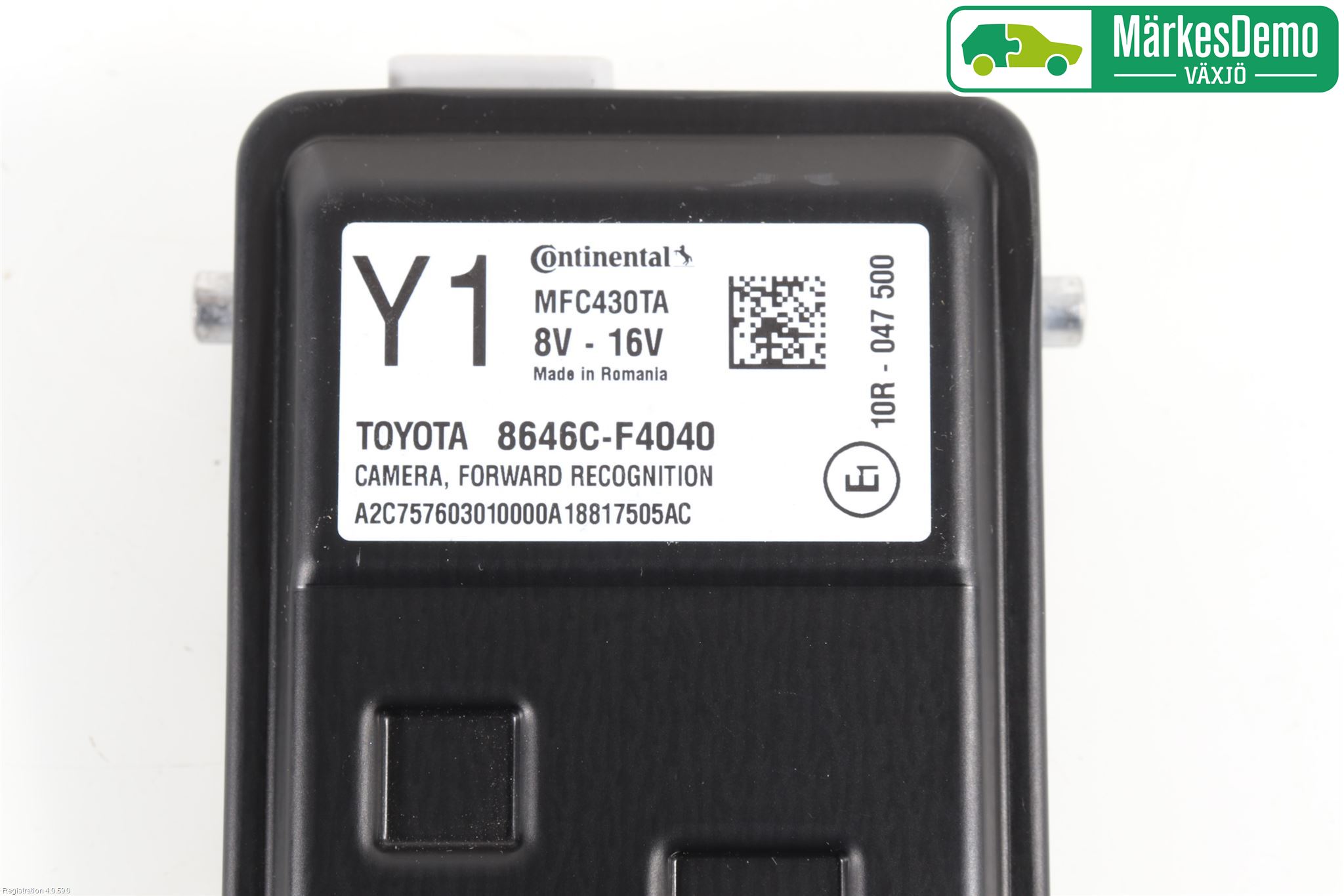 Toyota C-HR 16-23 Sensor Kollisjonsbeskyttelse