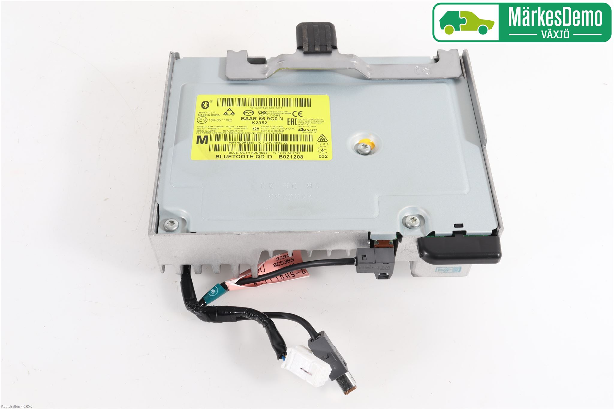 Mazda CX-3 Stereo Radio Med Cd