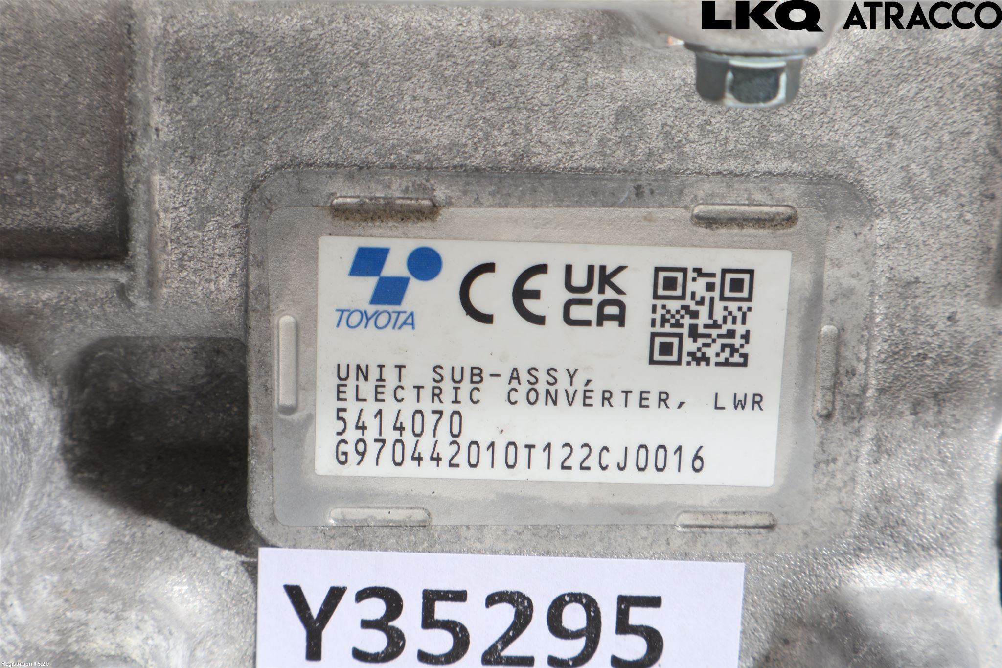 Toyota bZ4X EA10 22- Converter - Momentforsterker
