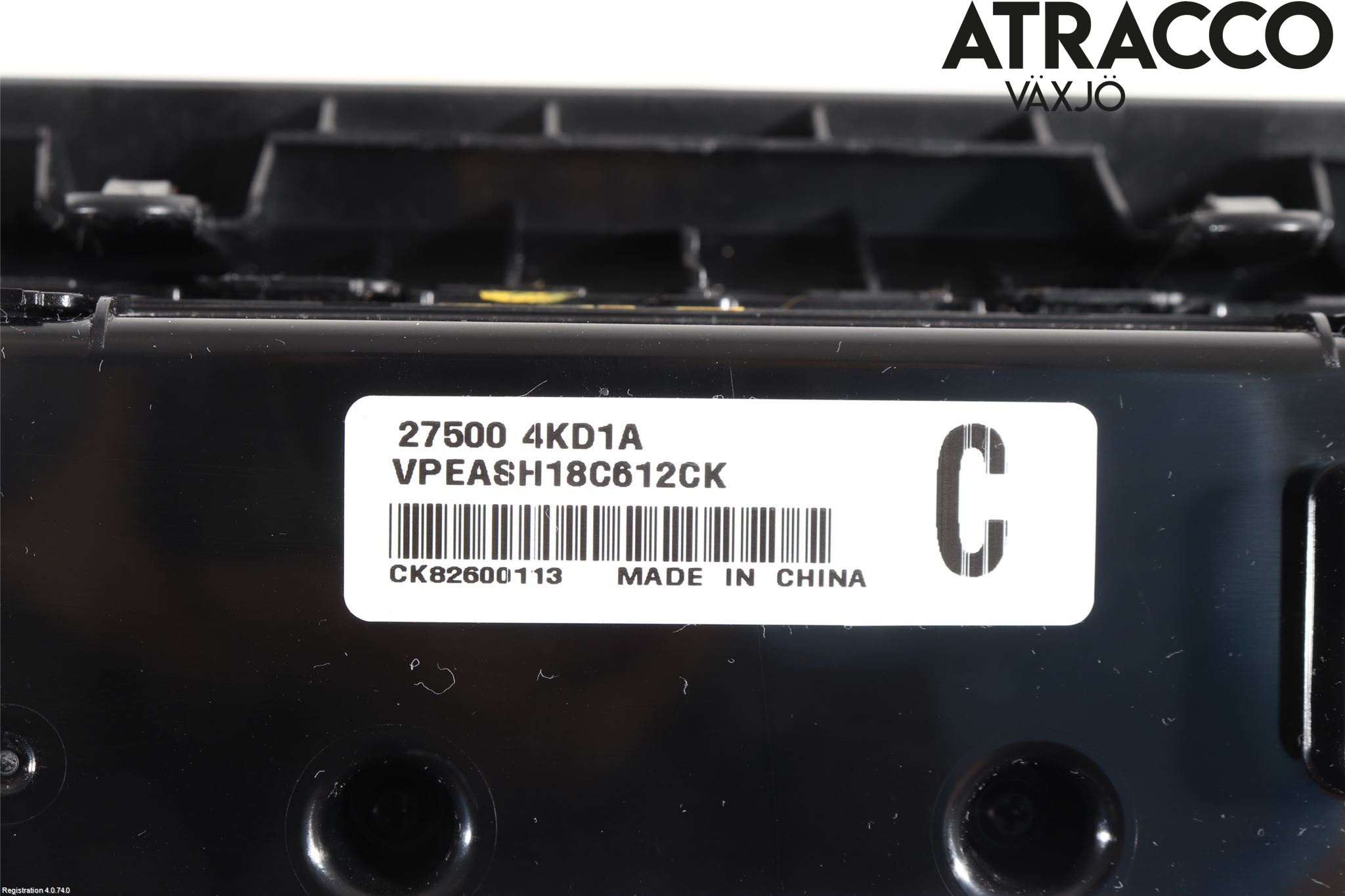 Nissan NAVARA, TREK-1 17-21 Varme Ac Betjening-Display