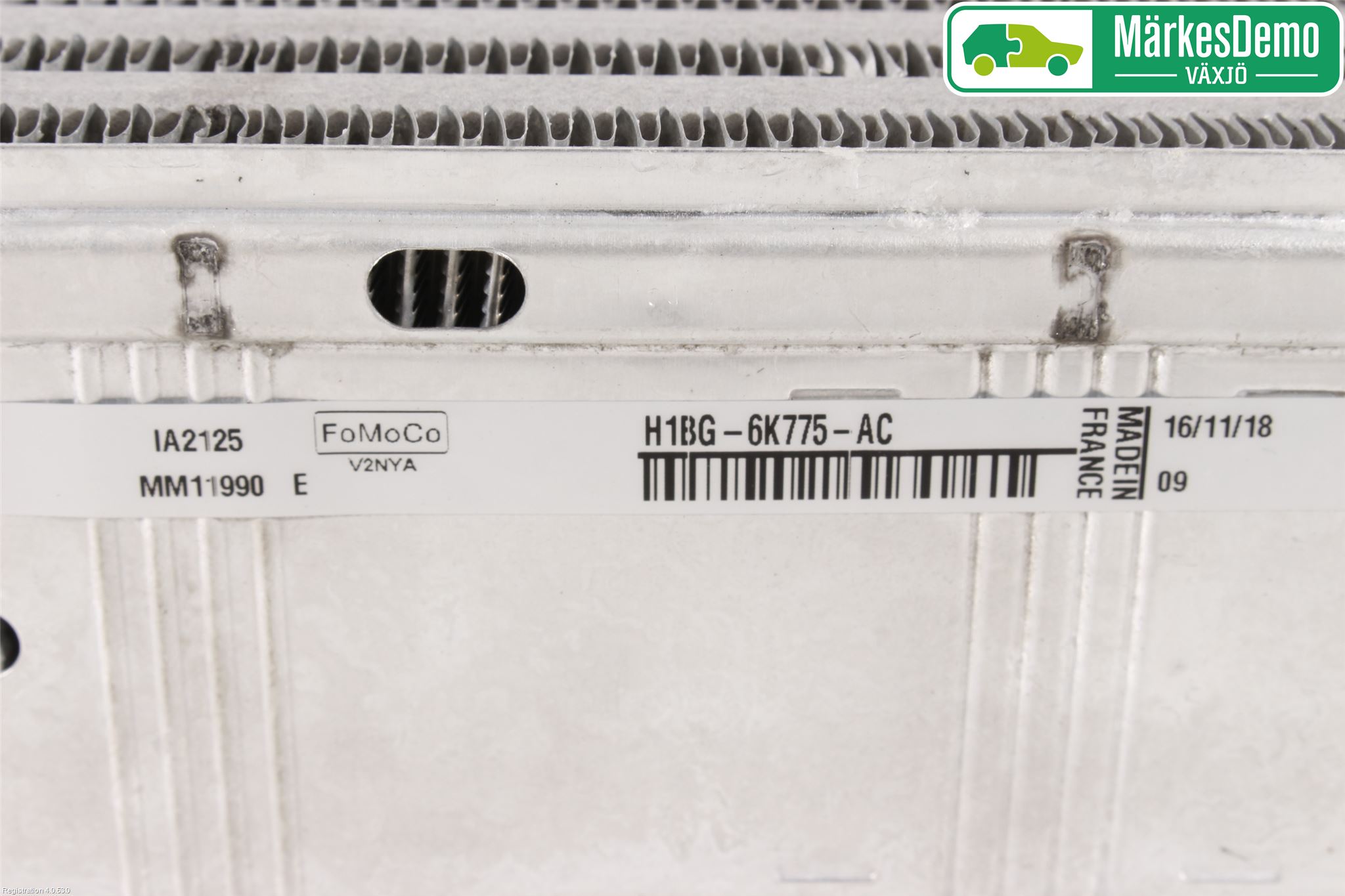 Ford FIESTA (VII) 18-23 Intercooler Radiator