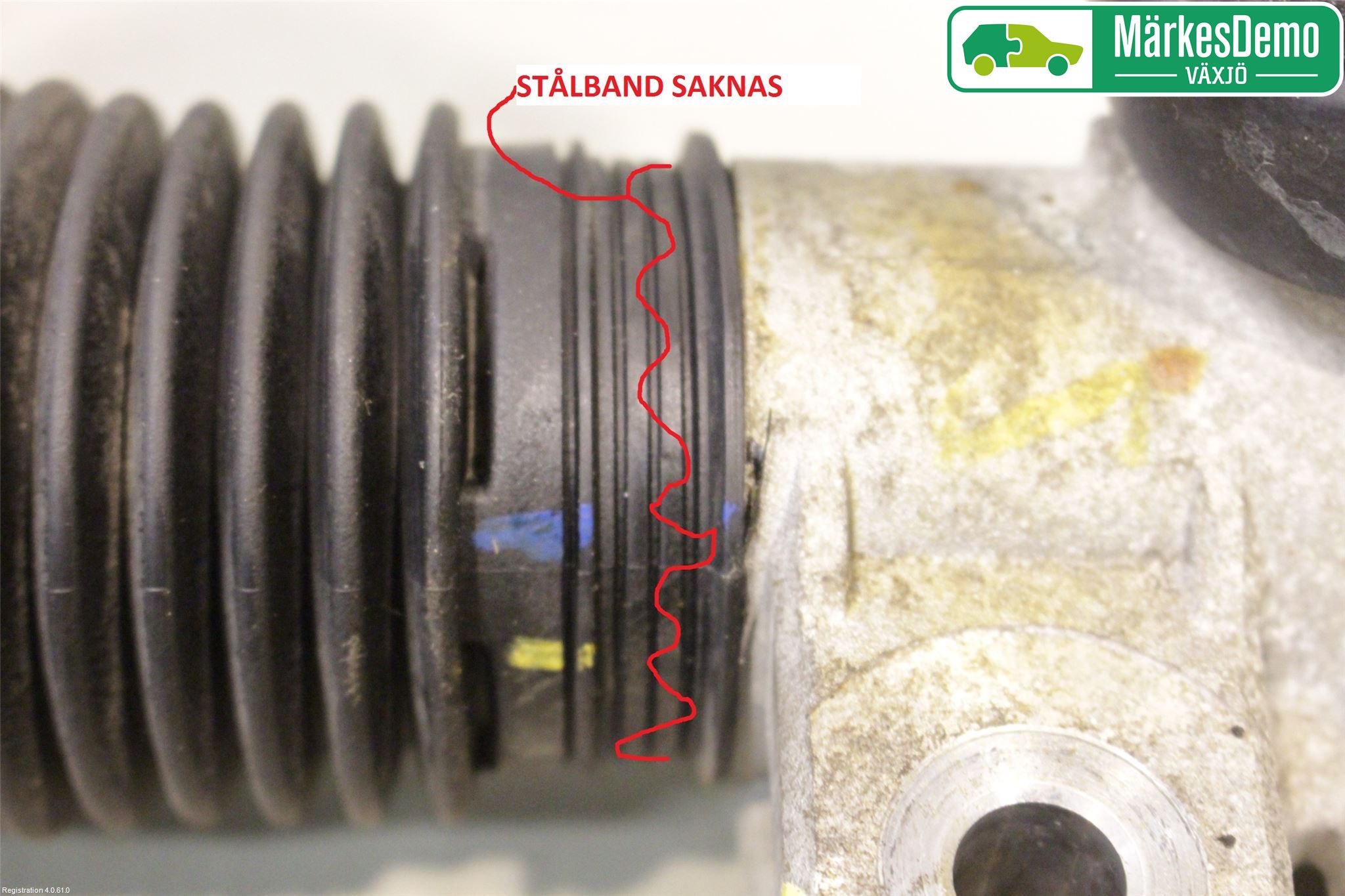 Hyundai i10 BA 14-16 Servo Snekke - Tannstang