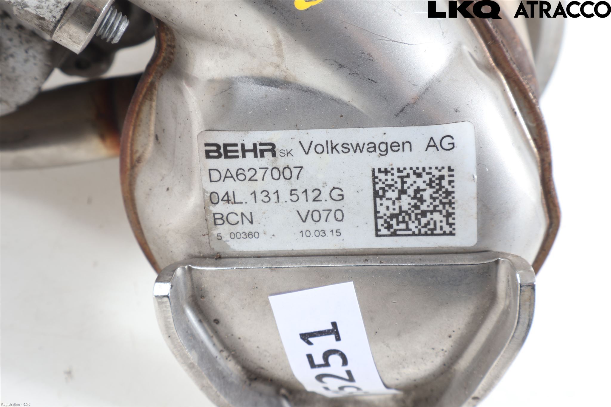 Volkswagen VW CADDY 16-20 Eksos Kjøler
