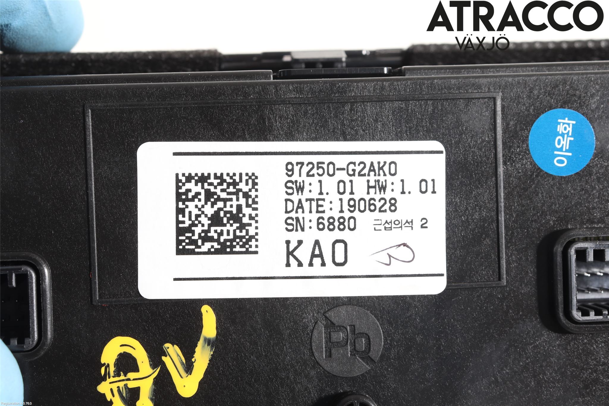 Hyundai IONIQ AE 17-22 Varme Ac Betjening-Display