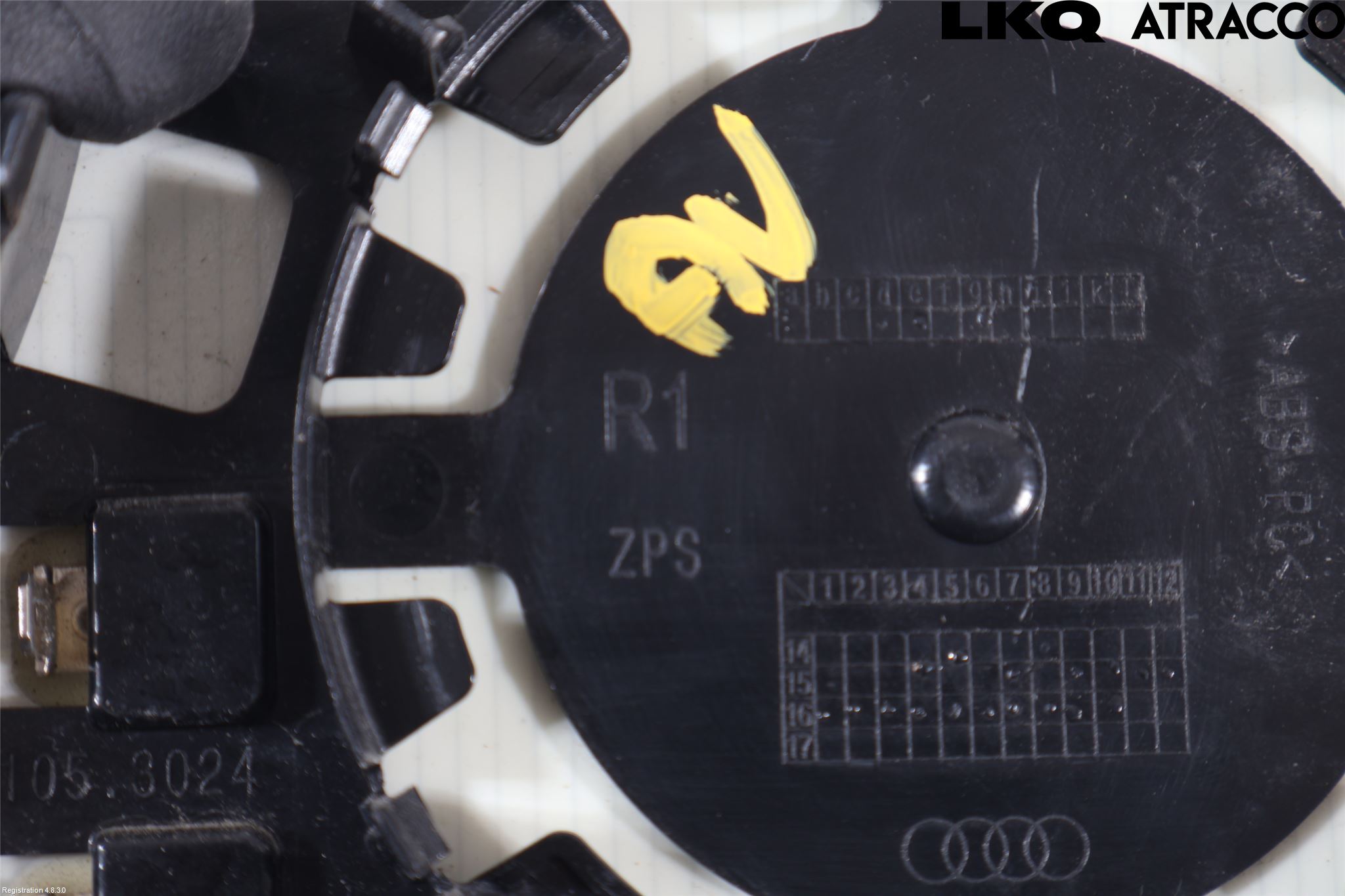 Audi A4/S4 B9 16-19 Speil Glass H