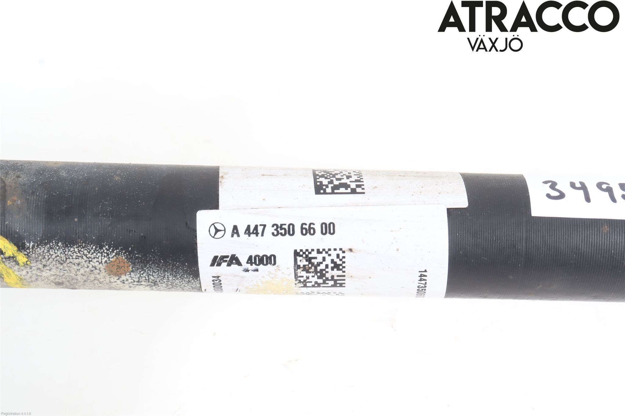 Mercedes-Benz MB VITO/V-KLASS (W640,W447,W448) 14- Drivaksel Bak Kompl Venstre