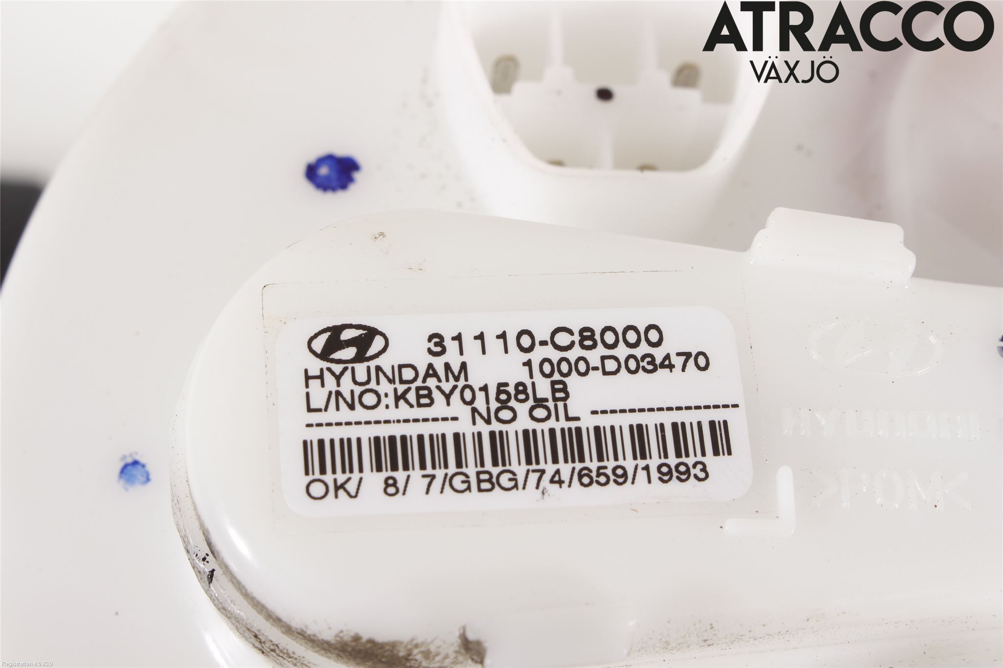 Hyundai i20 GB 15-20 Drivstoffpumpe Fødepumpe El