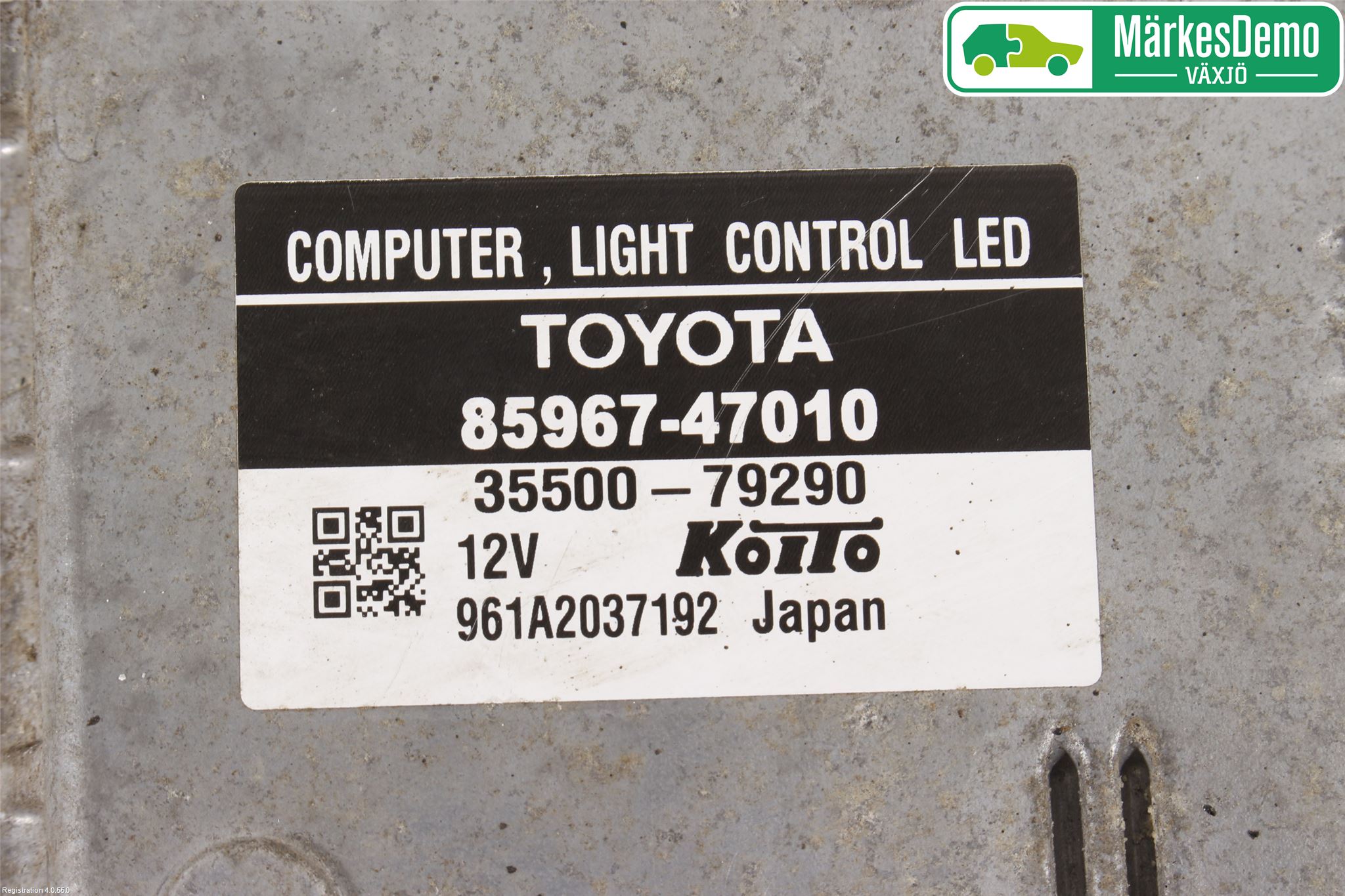 Toyota PRIUS ZVW30 09-20 Styreenhet Xenon